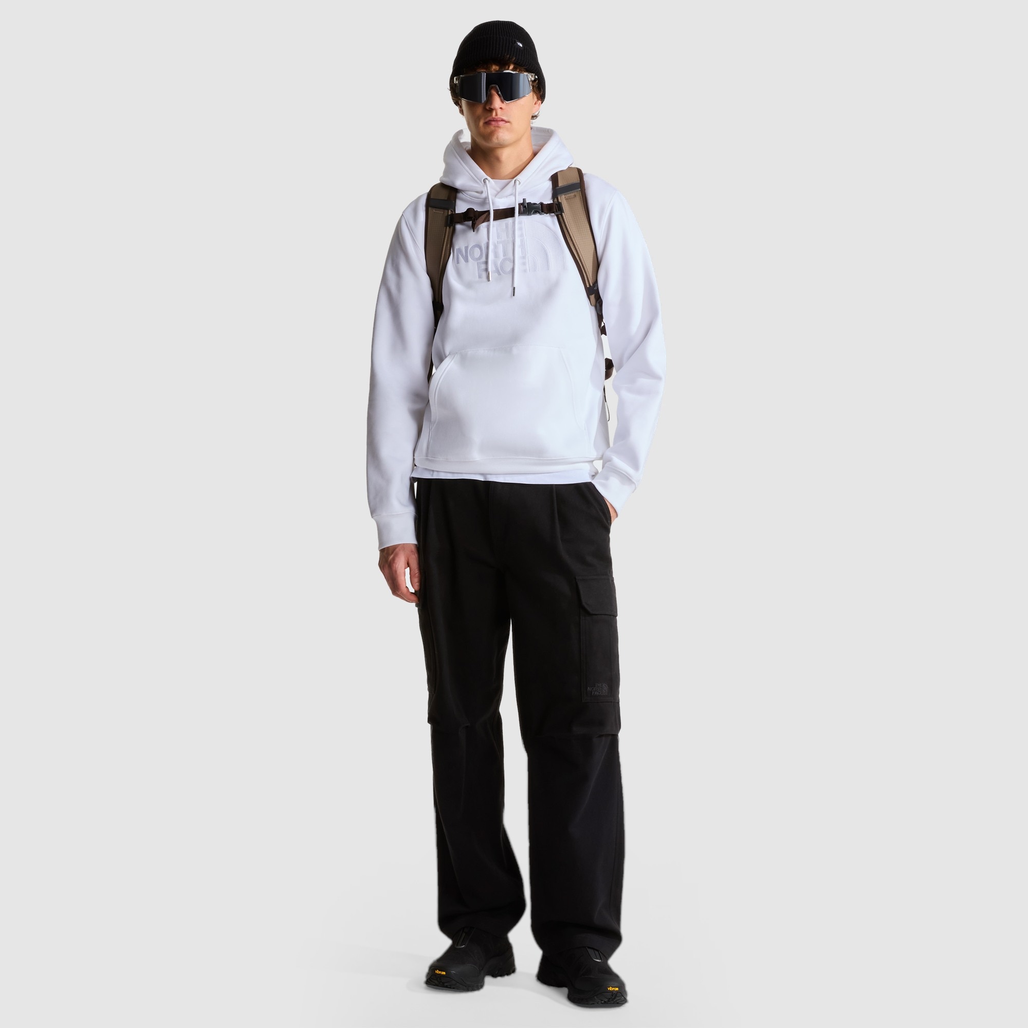Sudadera recta con capucha para hombre TNF™ Essential Drew Peak The North Face - Blanco Blanco-2