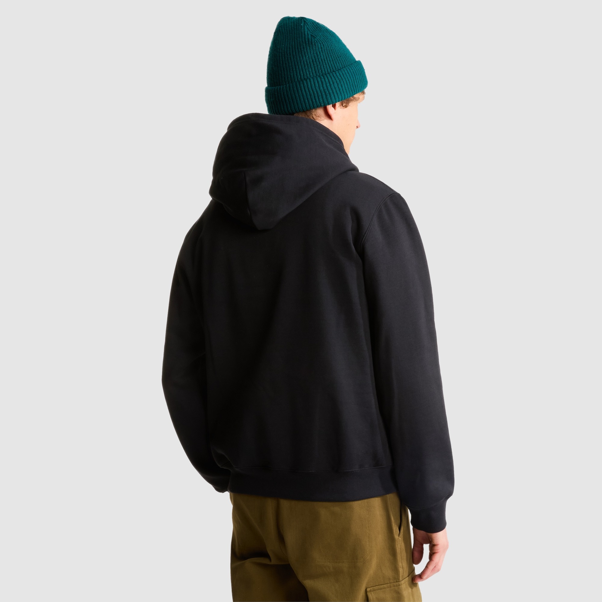 Sudadera recta con capucha para hombre TNF™ Essential Drew Peak The North Face - Negro Negro-3