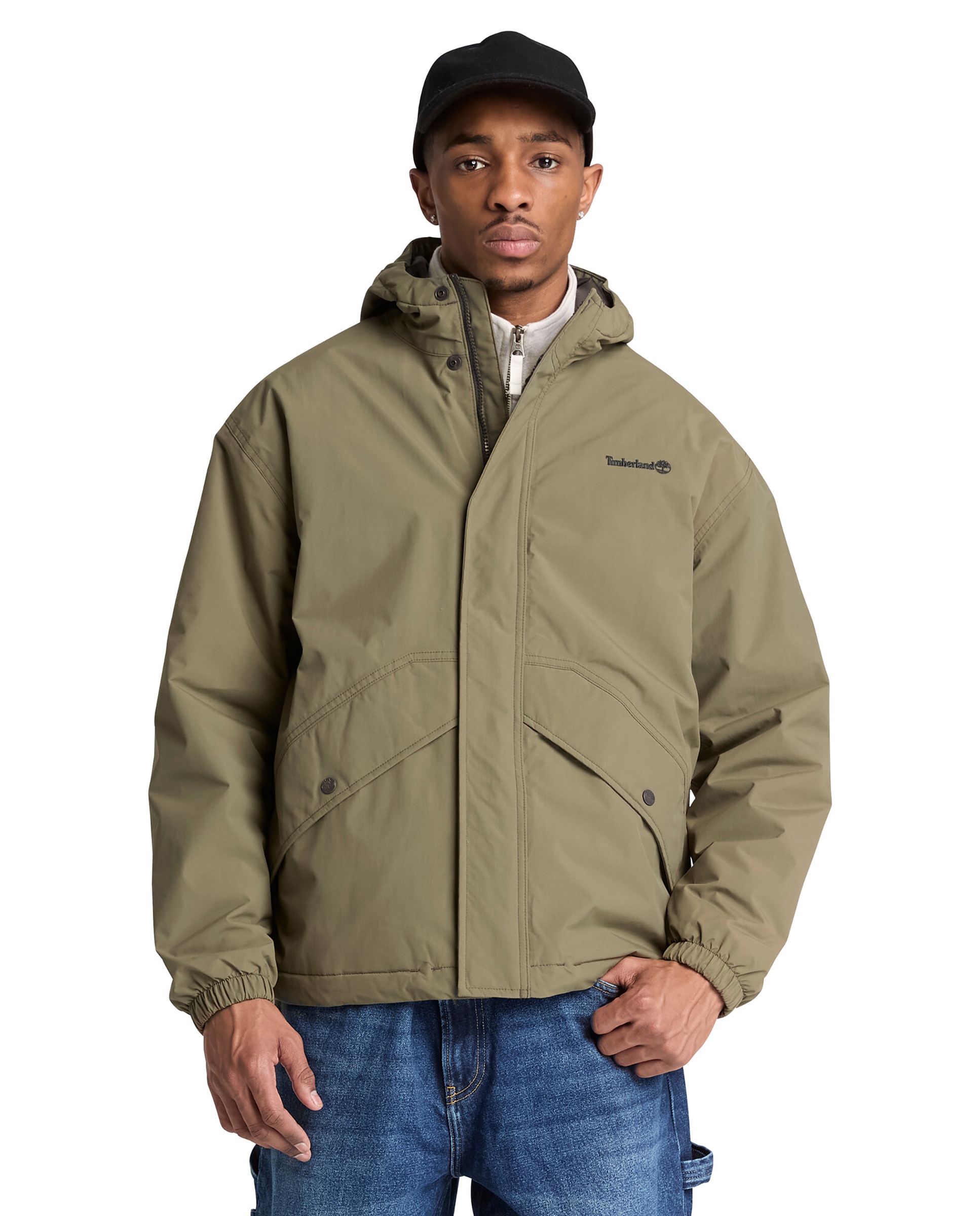 Chaqueta de hombre aislante impermeable weatherline - Timberland - Verde oscuro Verde oscuro-1