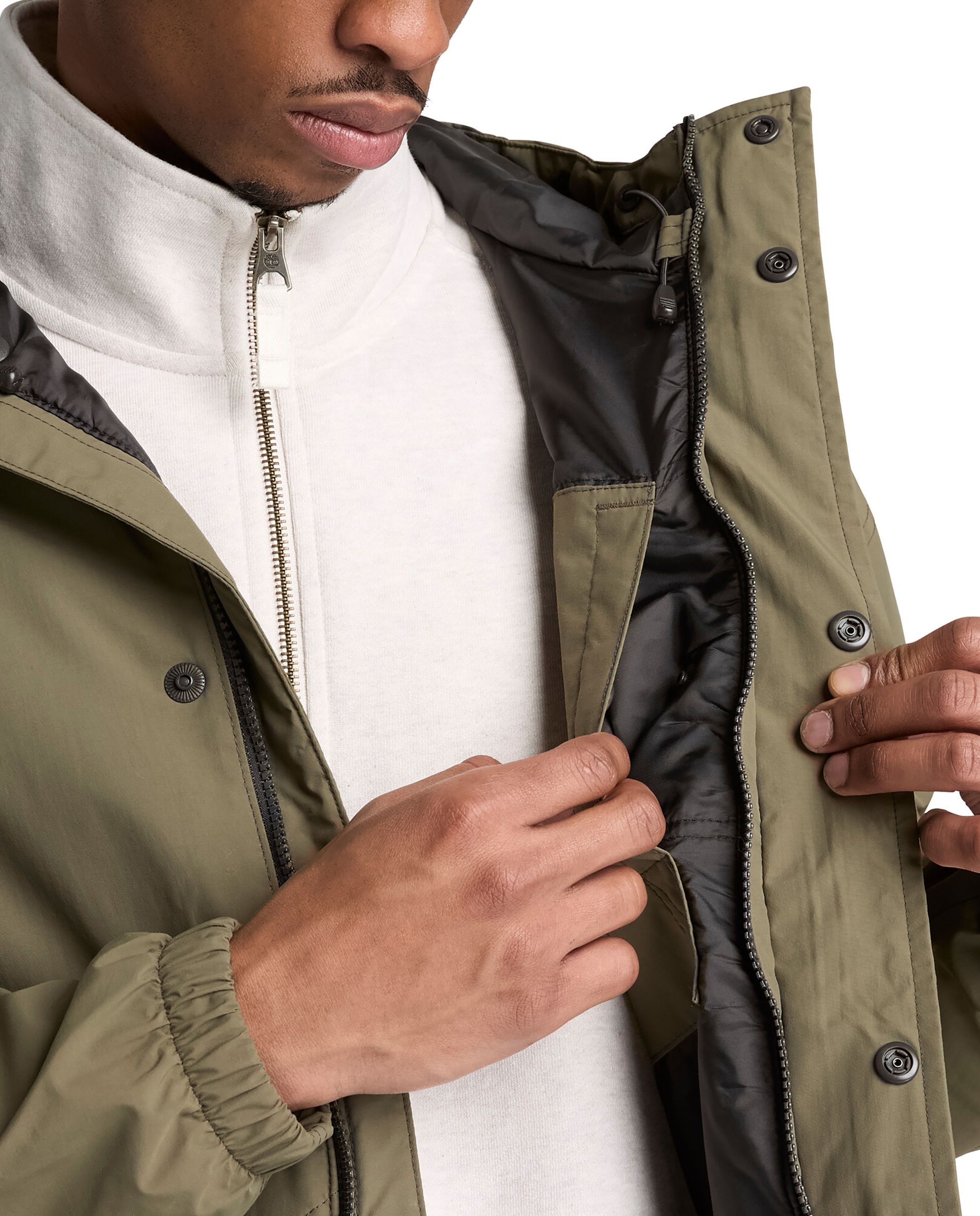 Chaqueta de hombre aislante impermeable weatherline - Timberland - Verde oscuro Verde oscuro-3