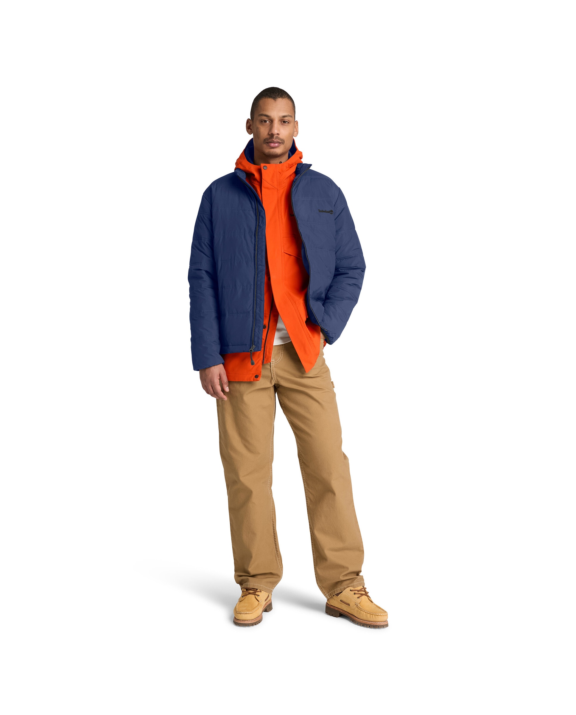 Imagen 2 de Chaqueta de hombre acolchada impermeable axis peak - Timberland - Azul oscuro Azul oscuro