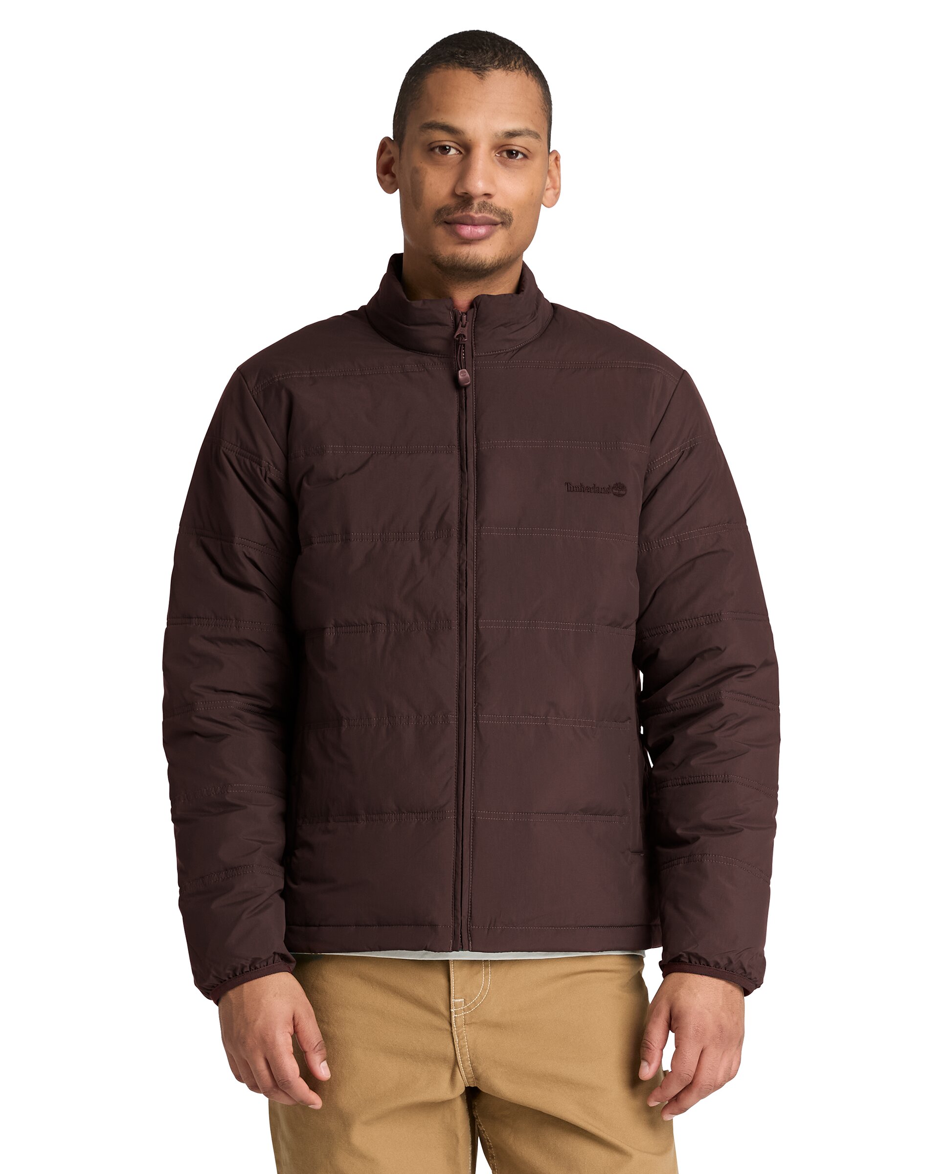 Imagen 1 de Chaqueta de hombre acolchada impermeable axis peak Marrón