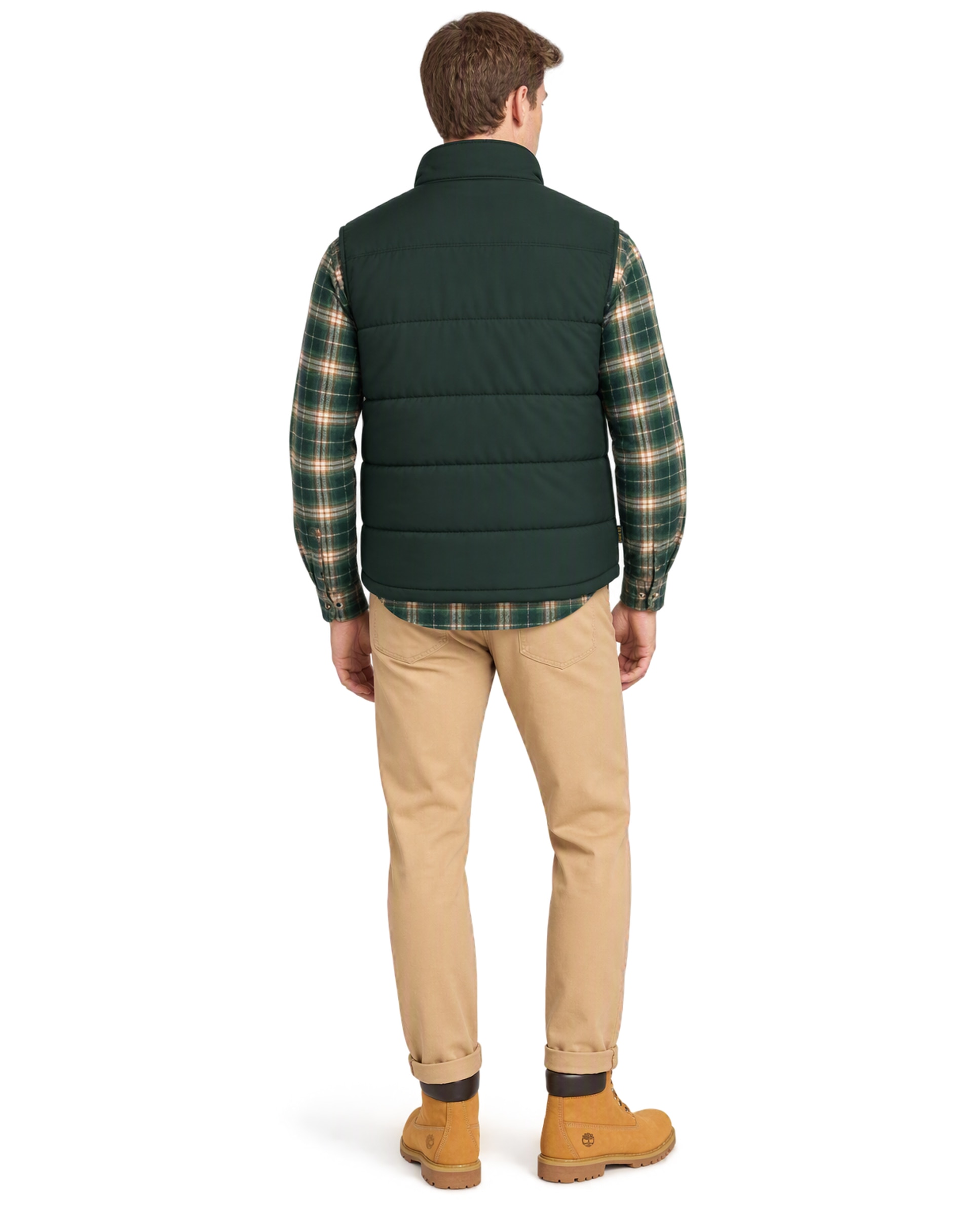 Chaleco de hombre acolchado impermeable axis peak - Timberland - Verde oscuro Verde oscuro-4