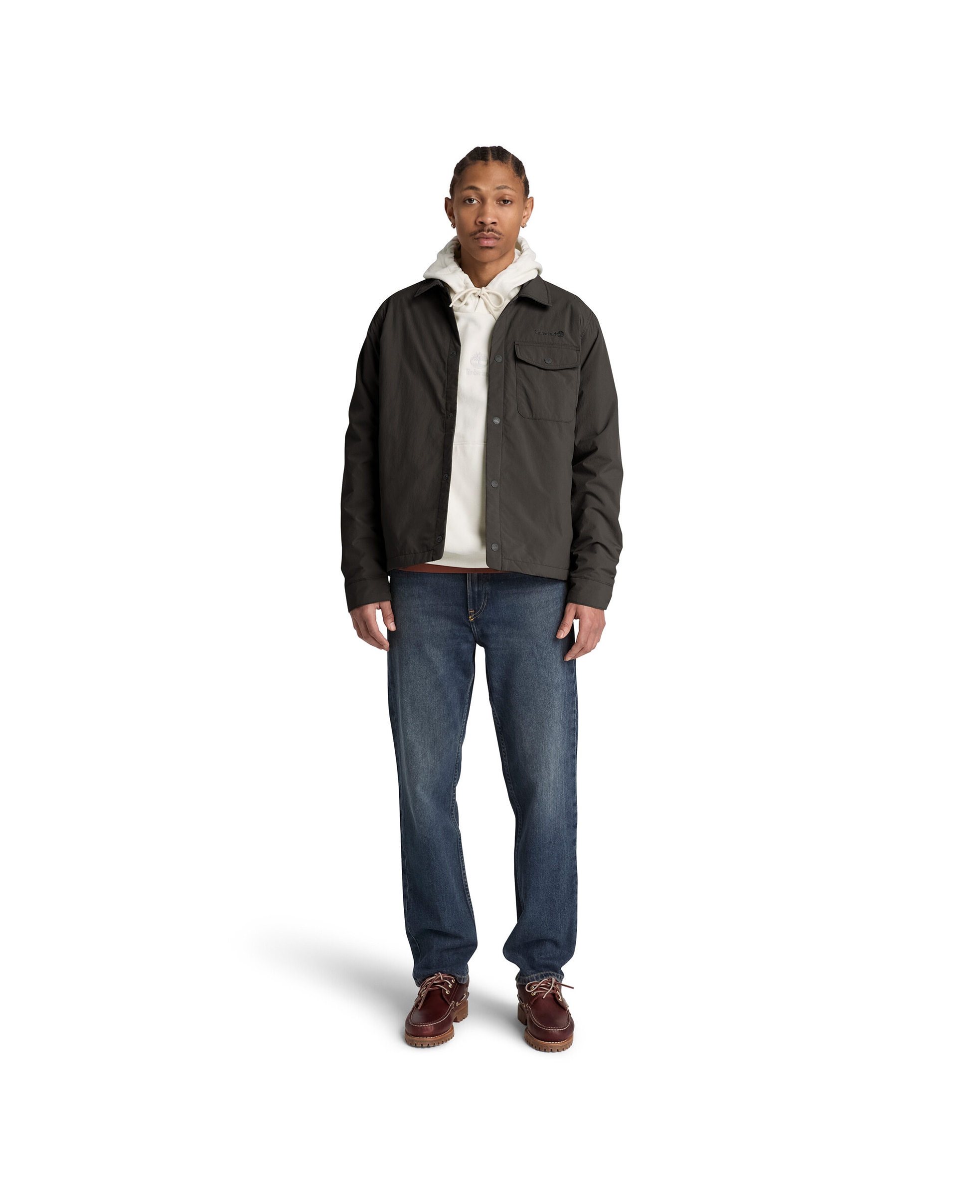 Sobrecamisa de hombre tejido técnico - Timberland - Antracita Antracita-2