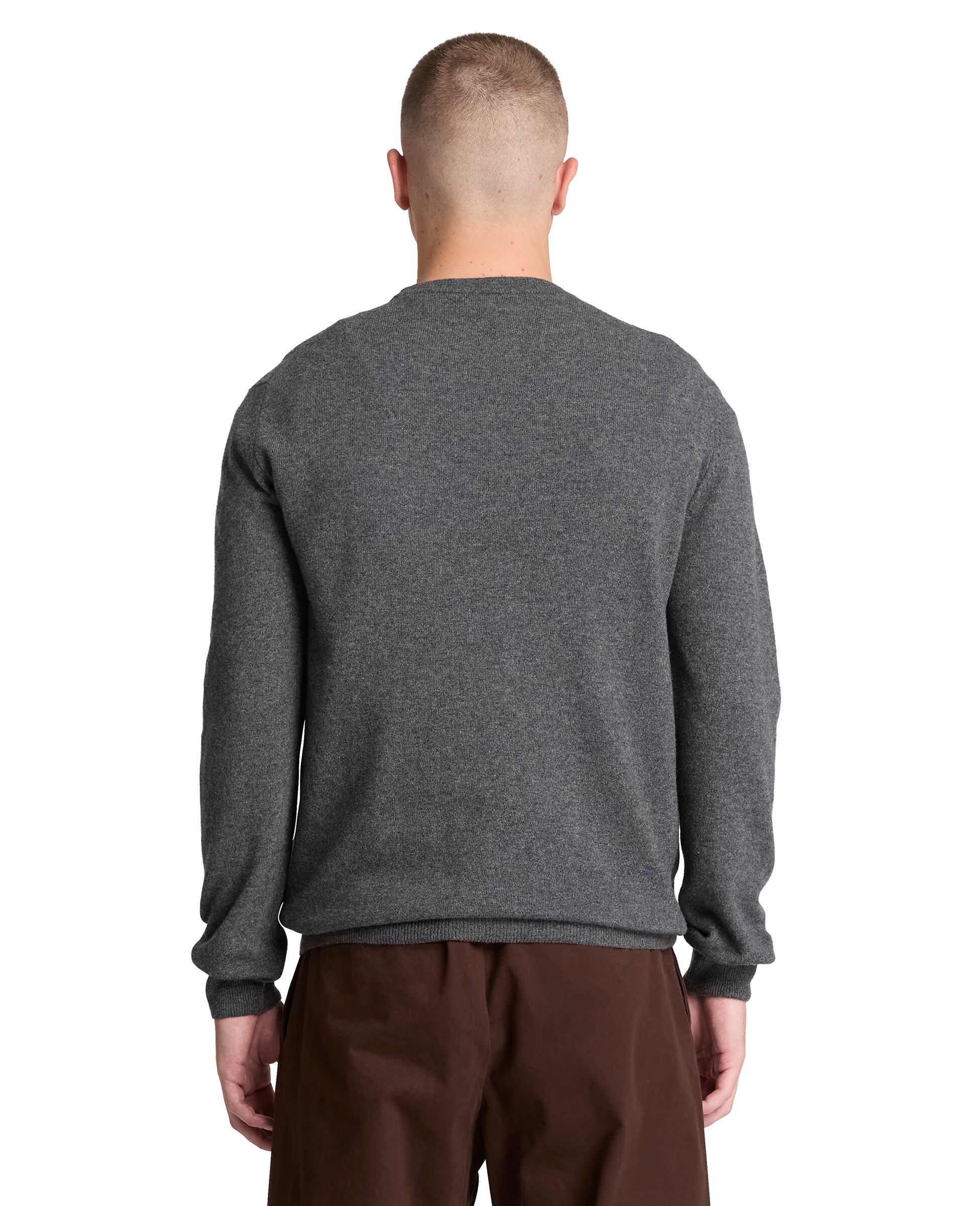 Imagen 4 de Jersey de hombre cuello redondo y lana merina cohas brook - Timberland - Gris Gris