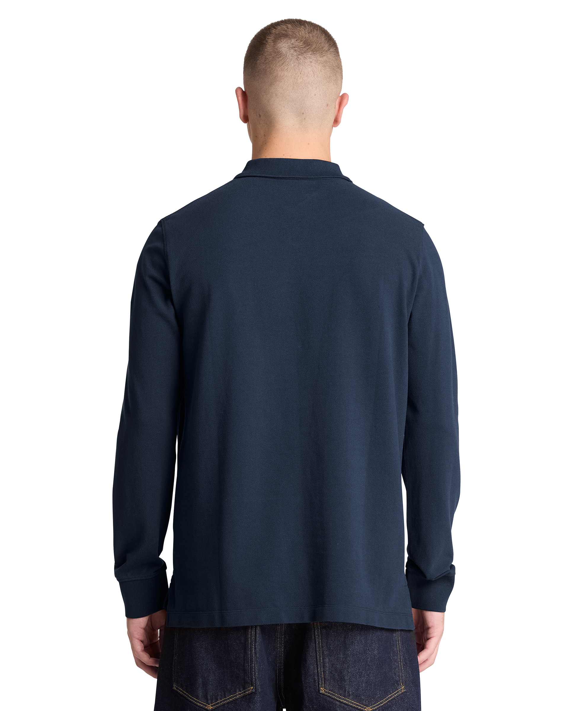 Polo de hombre de manga larga millers river - Timberland - Azul oscuro Azul oscuro-4