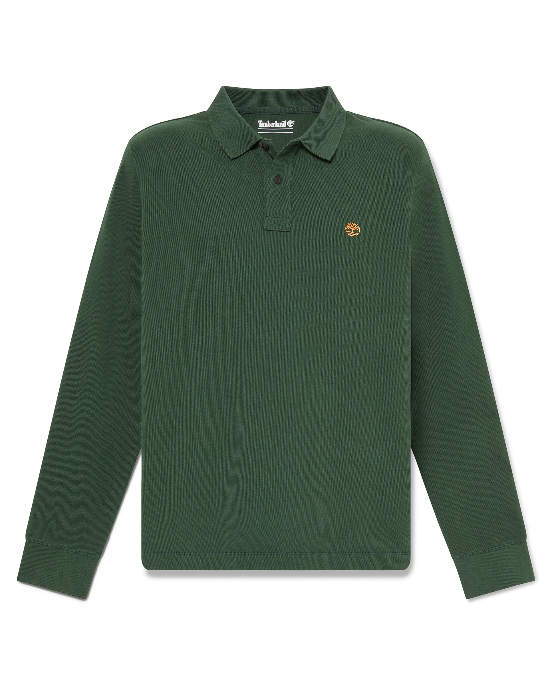 Polo de hombre de manga larga millers river - Timberland - Verde oscuro Verde oscuro-5