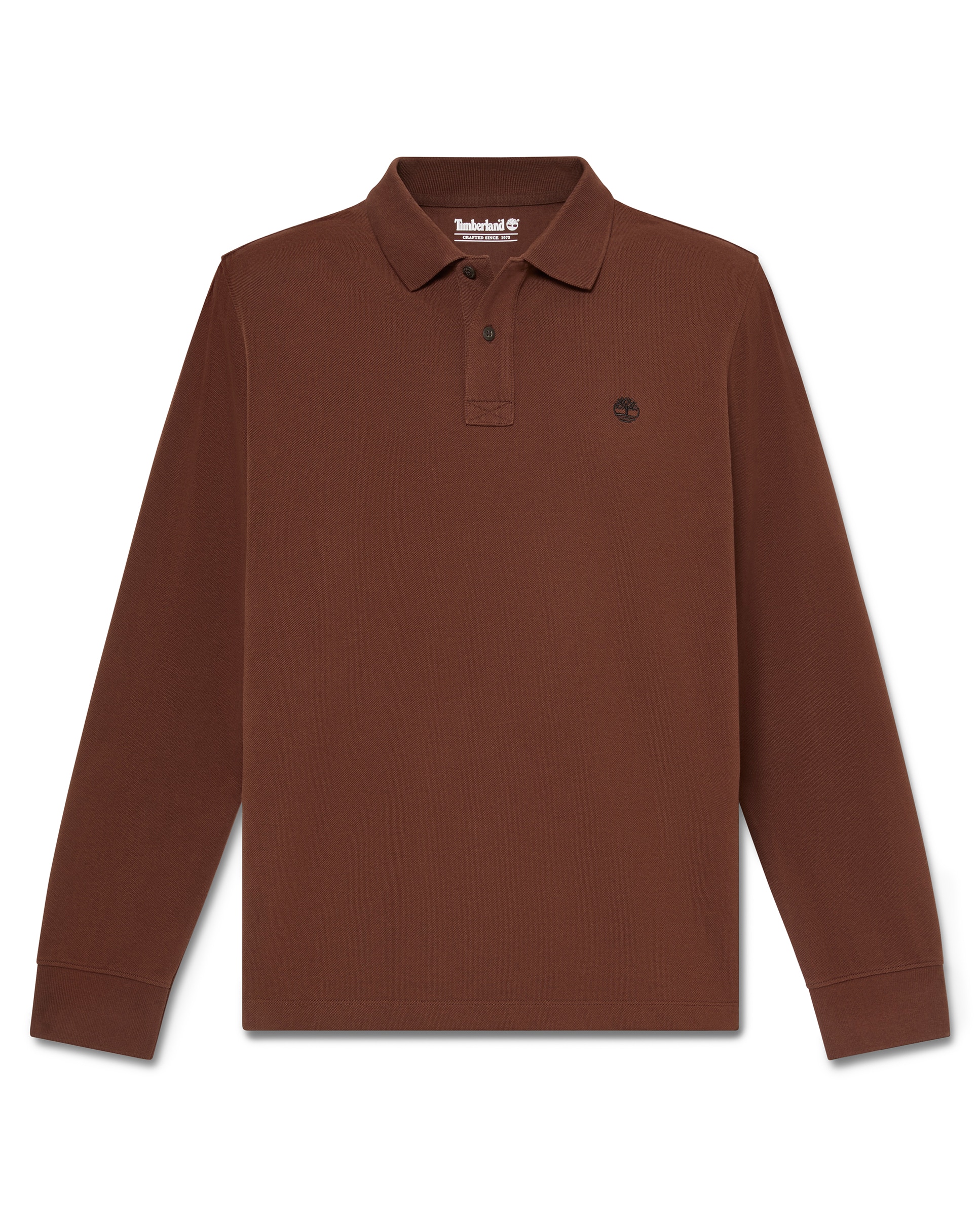 Polo de hombre de manga larga millers river - Timberland - Marrón Marrón-5