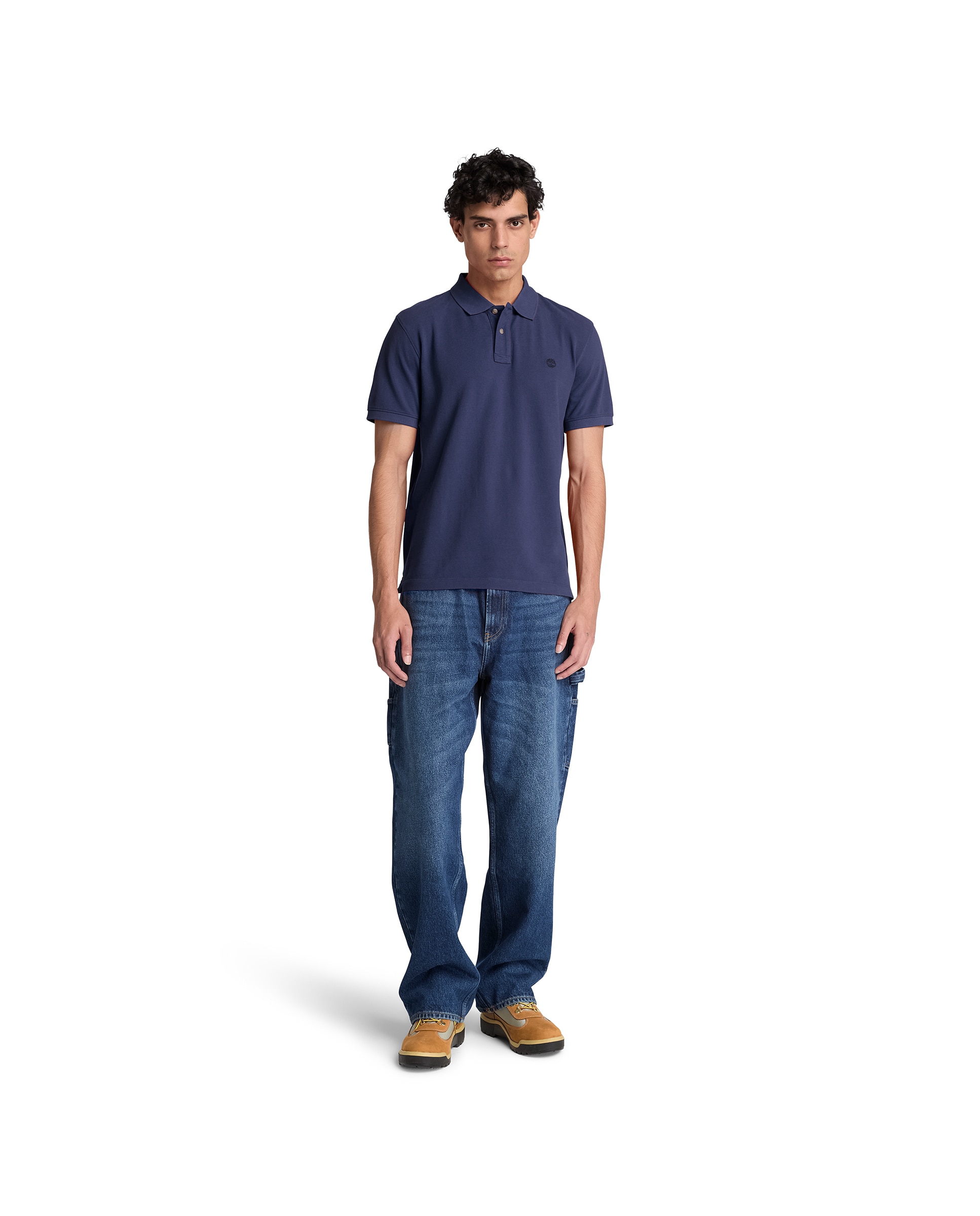 Polo de hombre de manga corta millers river - Timberland - Azul oscuro Azul oscuro-2
