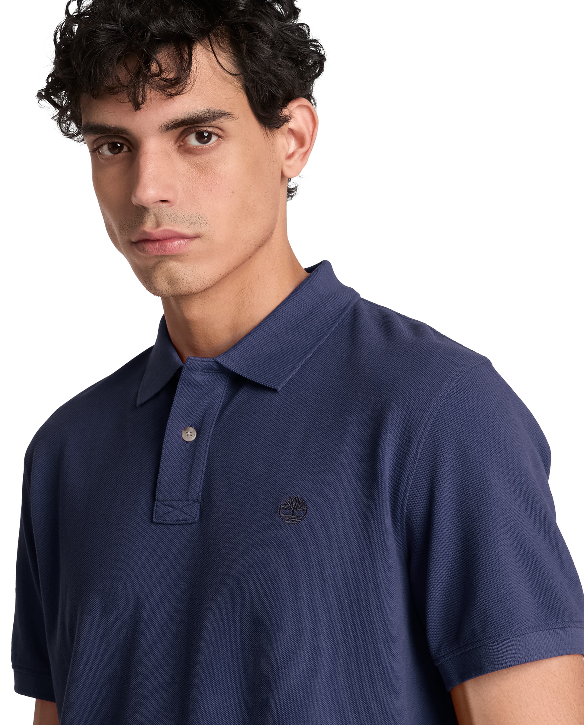 Polo de hombre de manga corta millers river - Timberland - Azul oscuro Azul oscuro-3