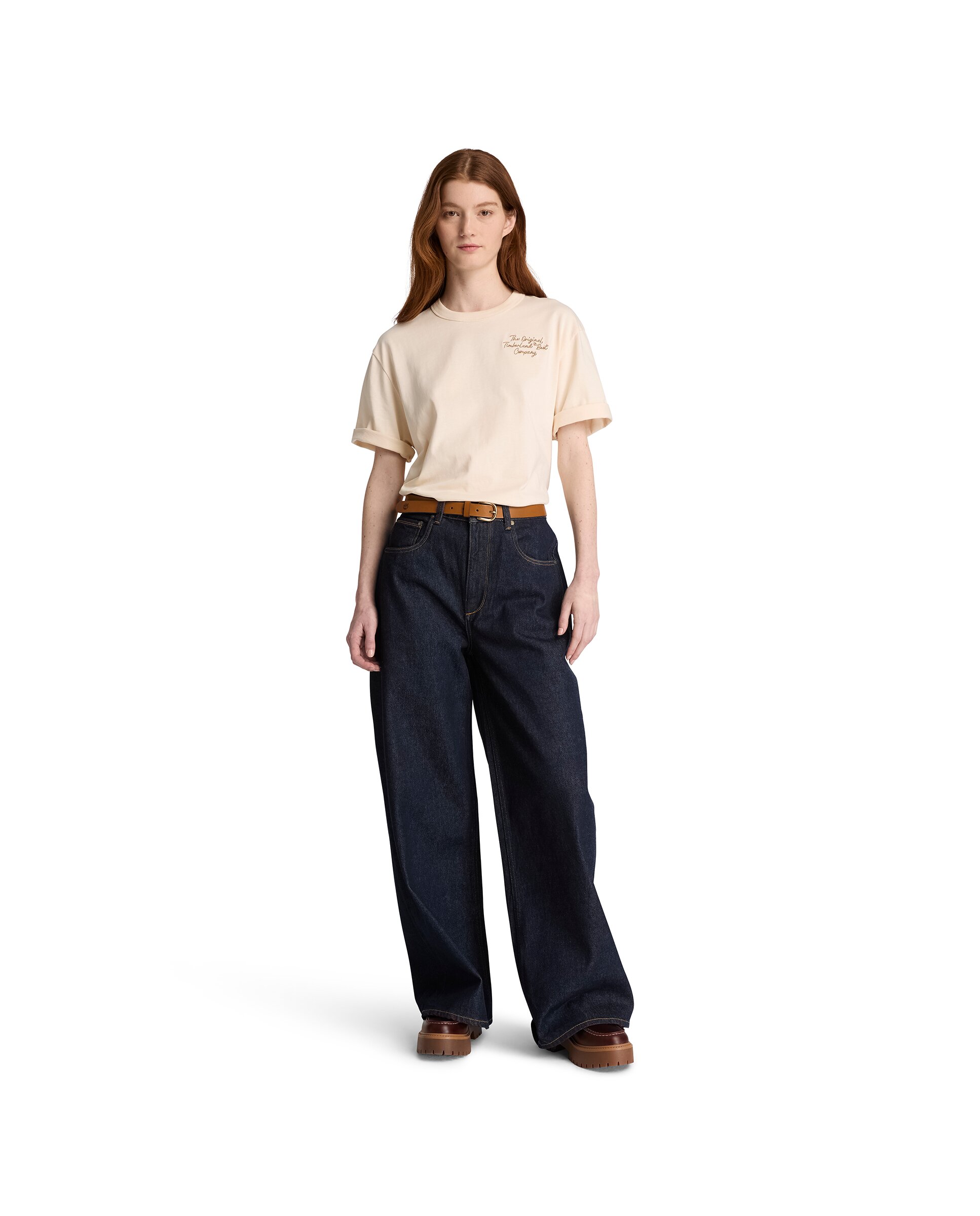 Imagen 2 de Camiseta de mujer de manga corta elevated - Timberland - Crudo Crudo