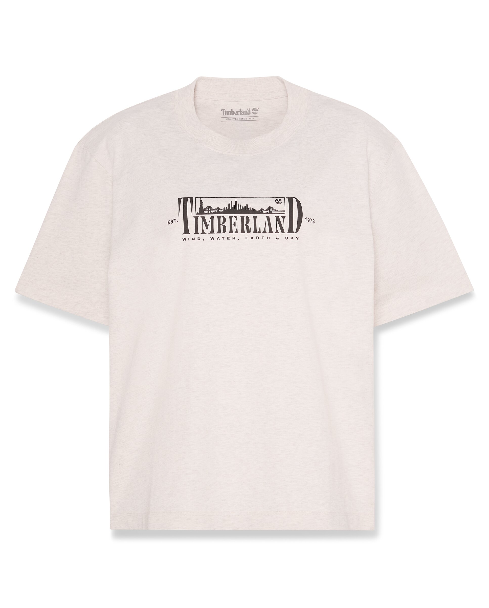 Imagen 5 de Camiseta de mujer de manga corta con estampado gráfico - Timberland - Crudo Crudo