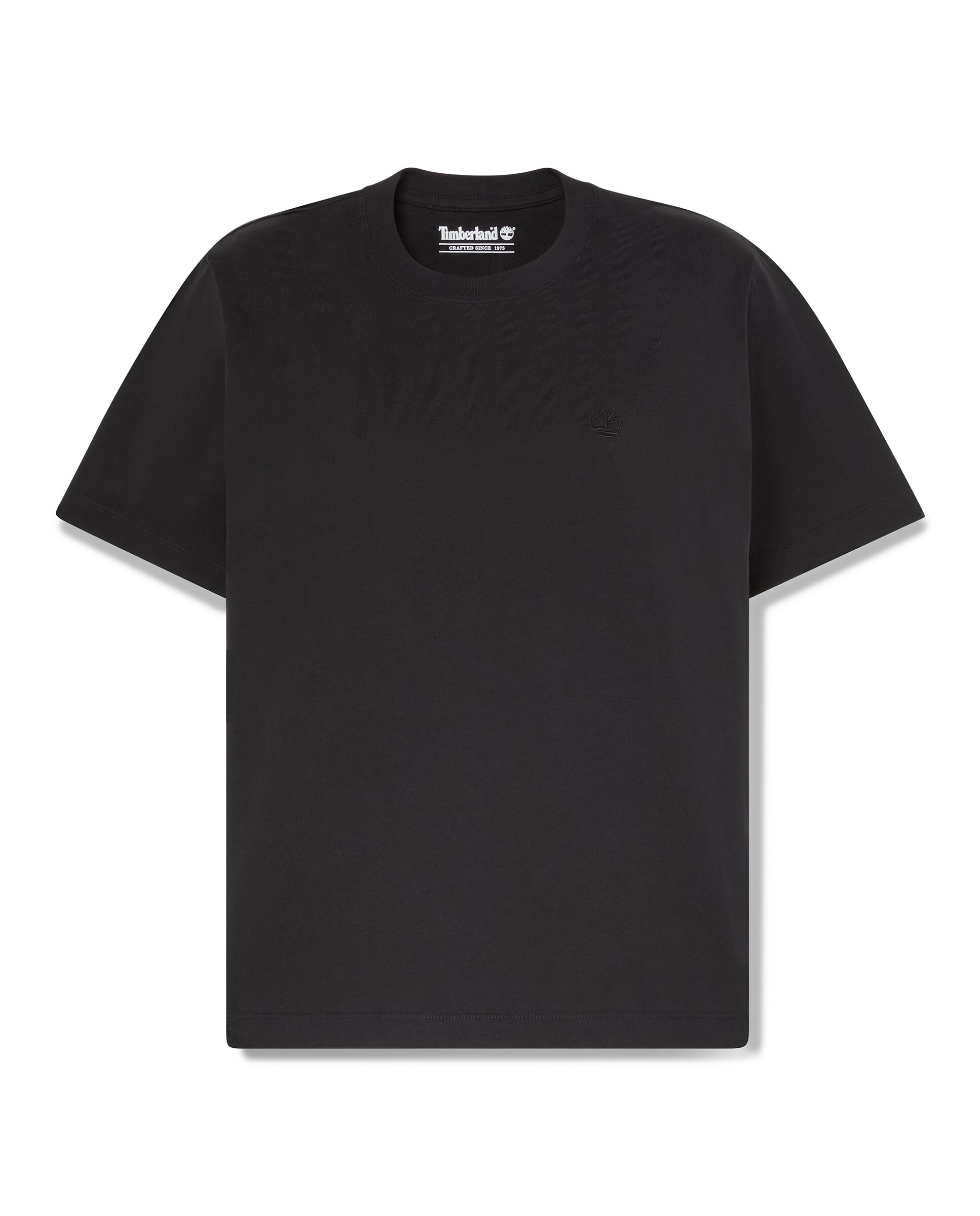 Imagen 5 de Camiseta de mujer de cuello redondo y manga corta crafted - Timberland - Negro Negro