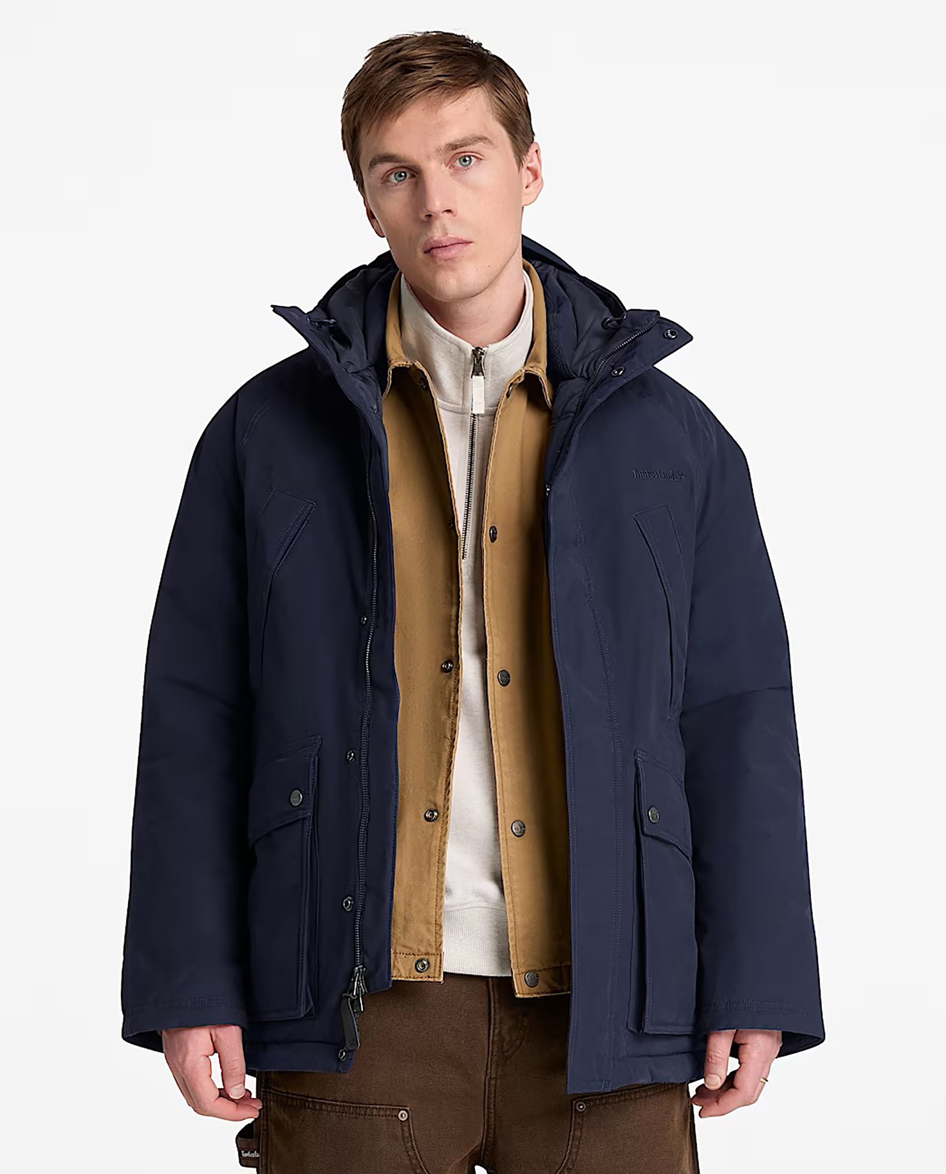 Imagen 1 de Parka de hombre impermeable Azul oscuro
