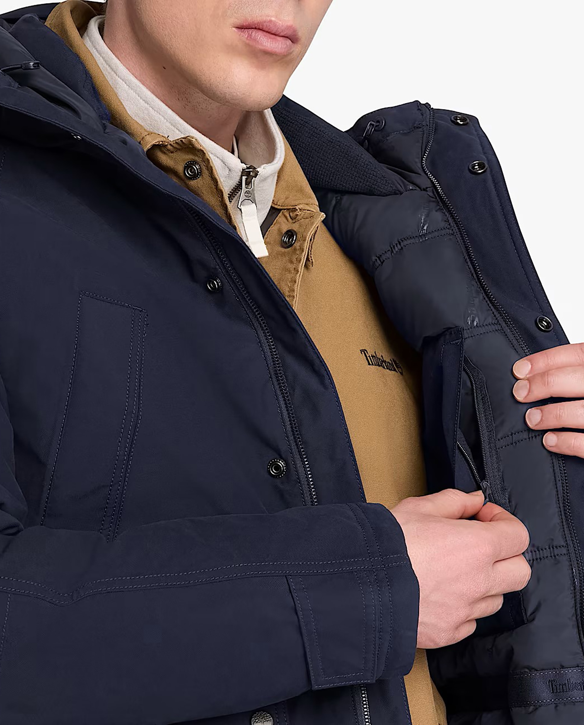 Imagen 3 de Parka de hombre impermeable - Timberland - Azul oscuro Azul oscuro