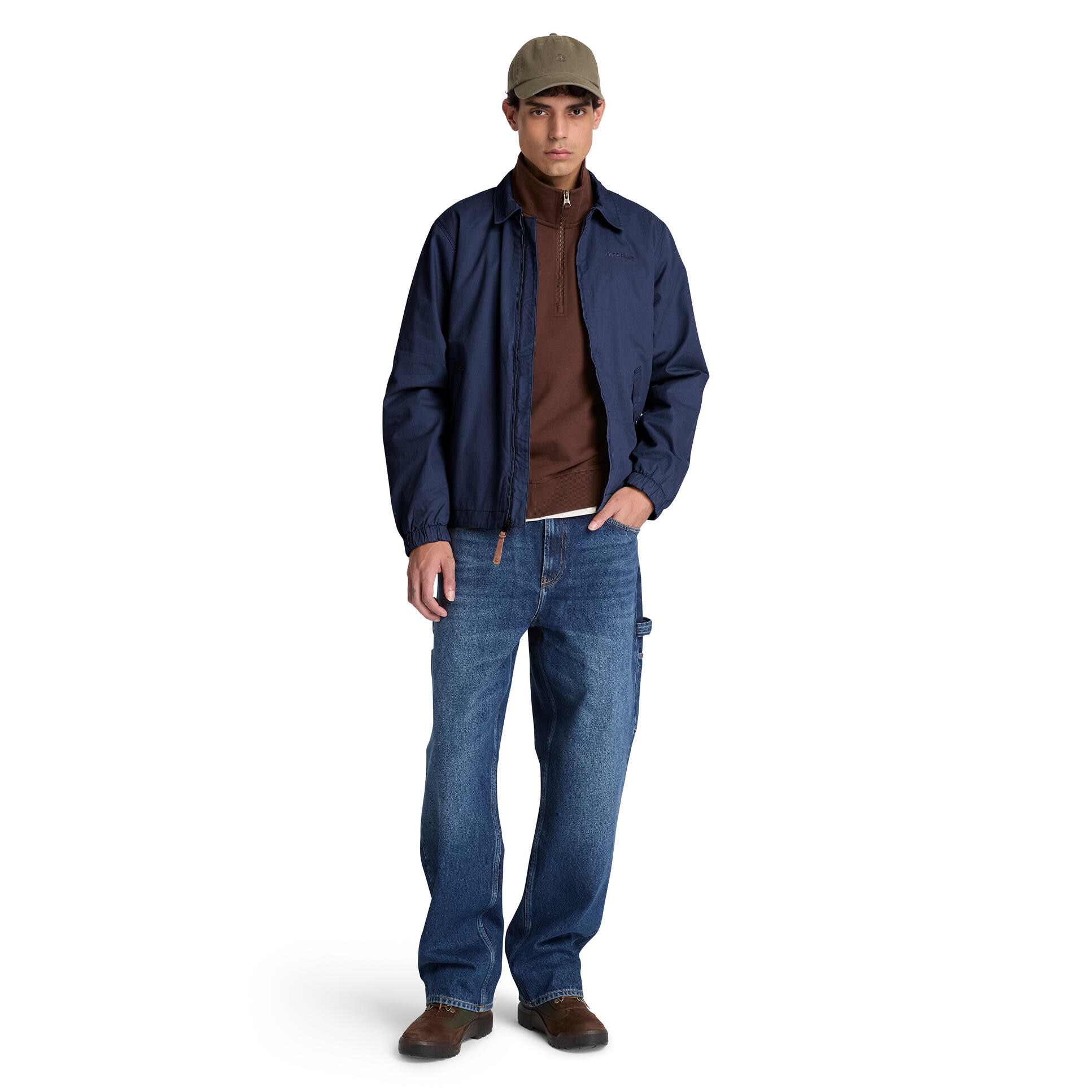Cazadora bómber de hombre de algodón stratham - Timberland - Azul Azul-2