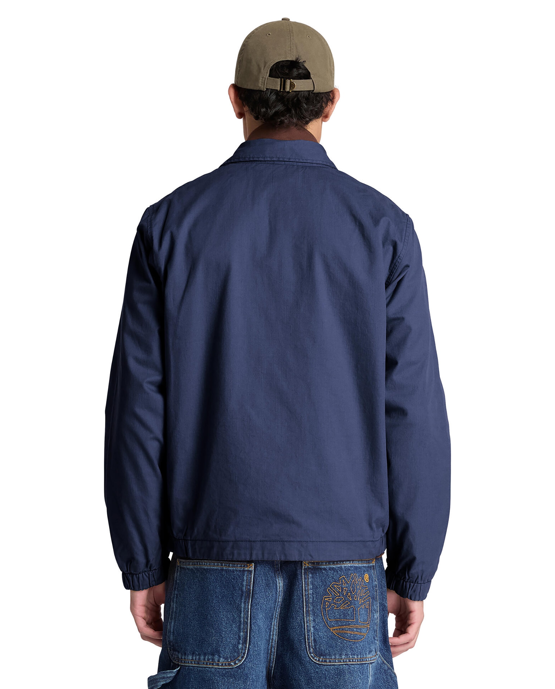 Cazadora bómber de hombre de algodón stratham - Timberland - Azul Azul-4