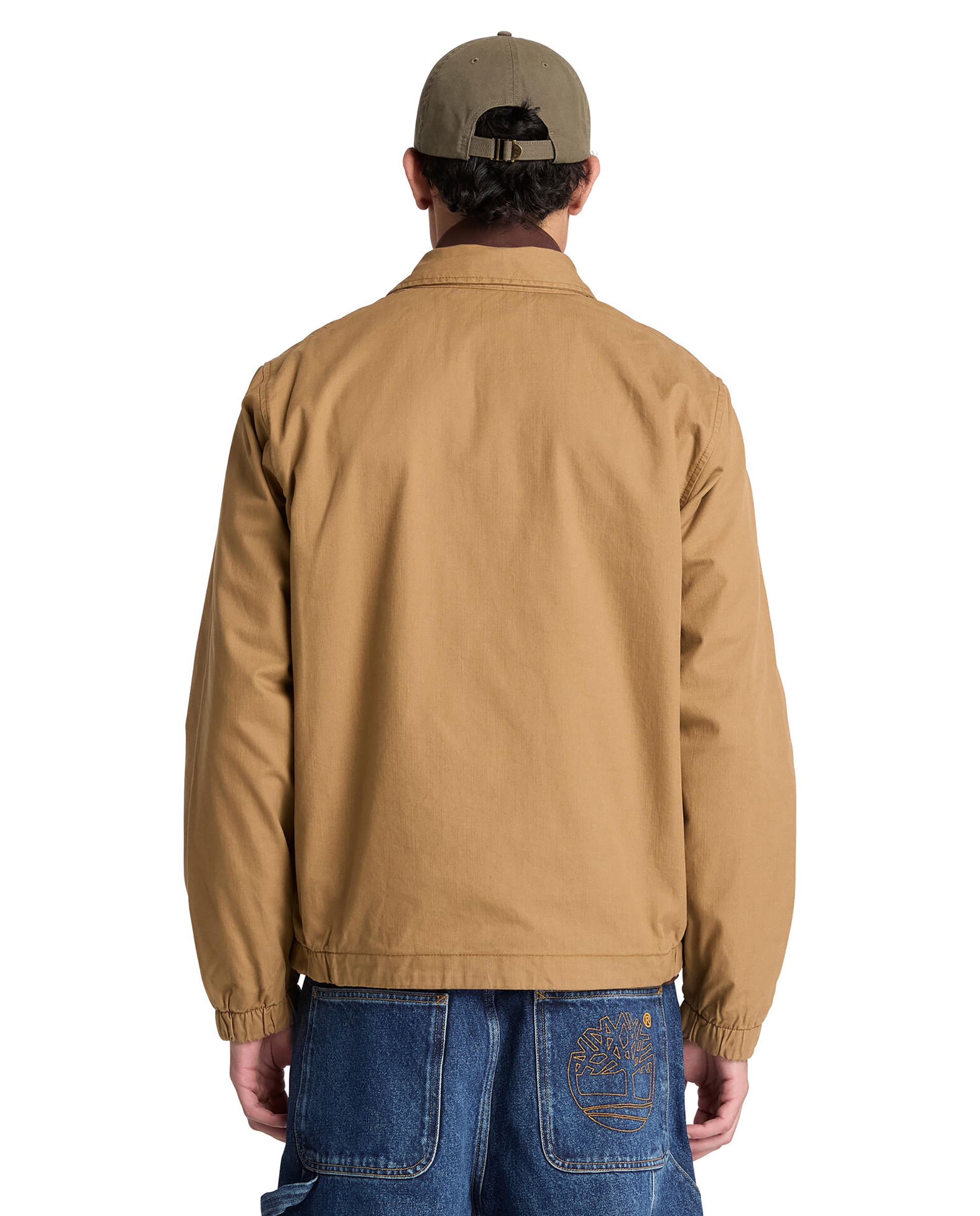 Cazadora bómber de hombre de algodón stratham - Timberland - Marrón Marrón-4