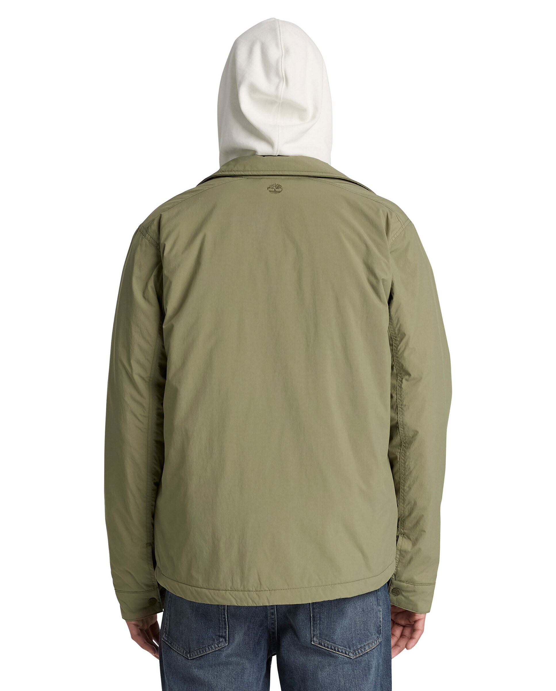 Sobrecamisa de hombre tejido técnico - Timberland - Verde Verde-4