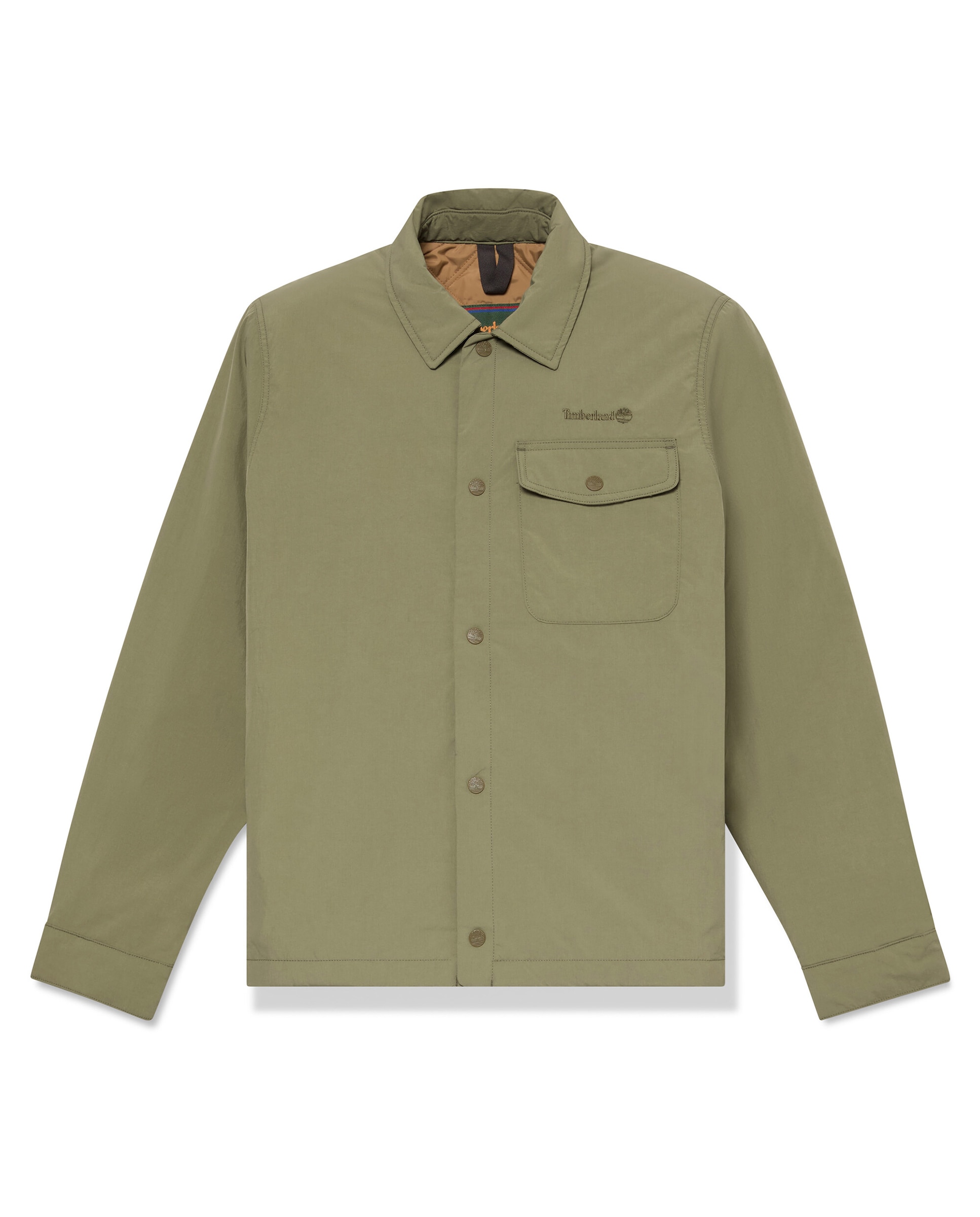 Sobrecamisa de hombre tejido técnico - Timberland - Verde Verde-5