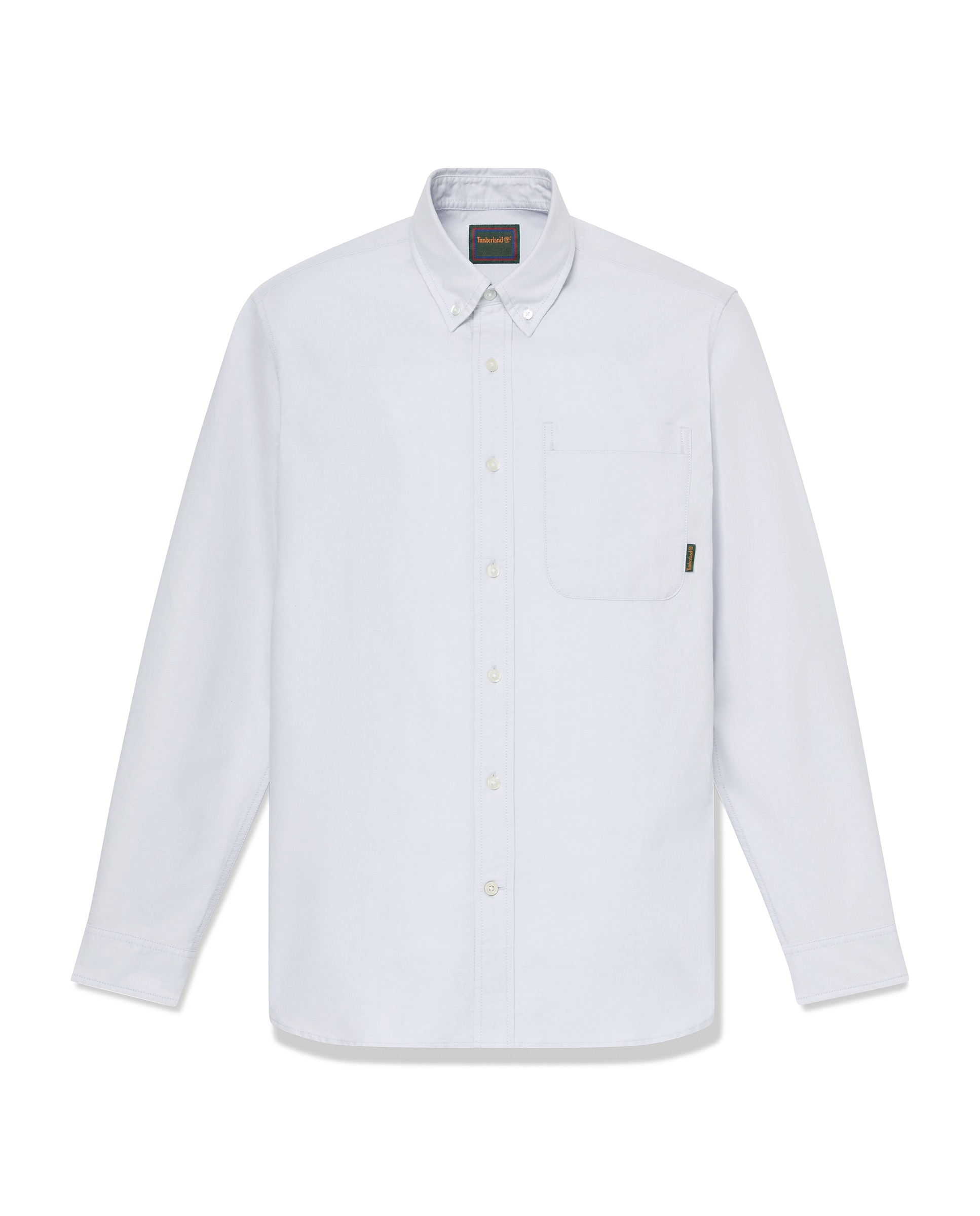 Camisa de hombre oxford con bolsillo - Timberland - Azul claro Azul claro-5