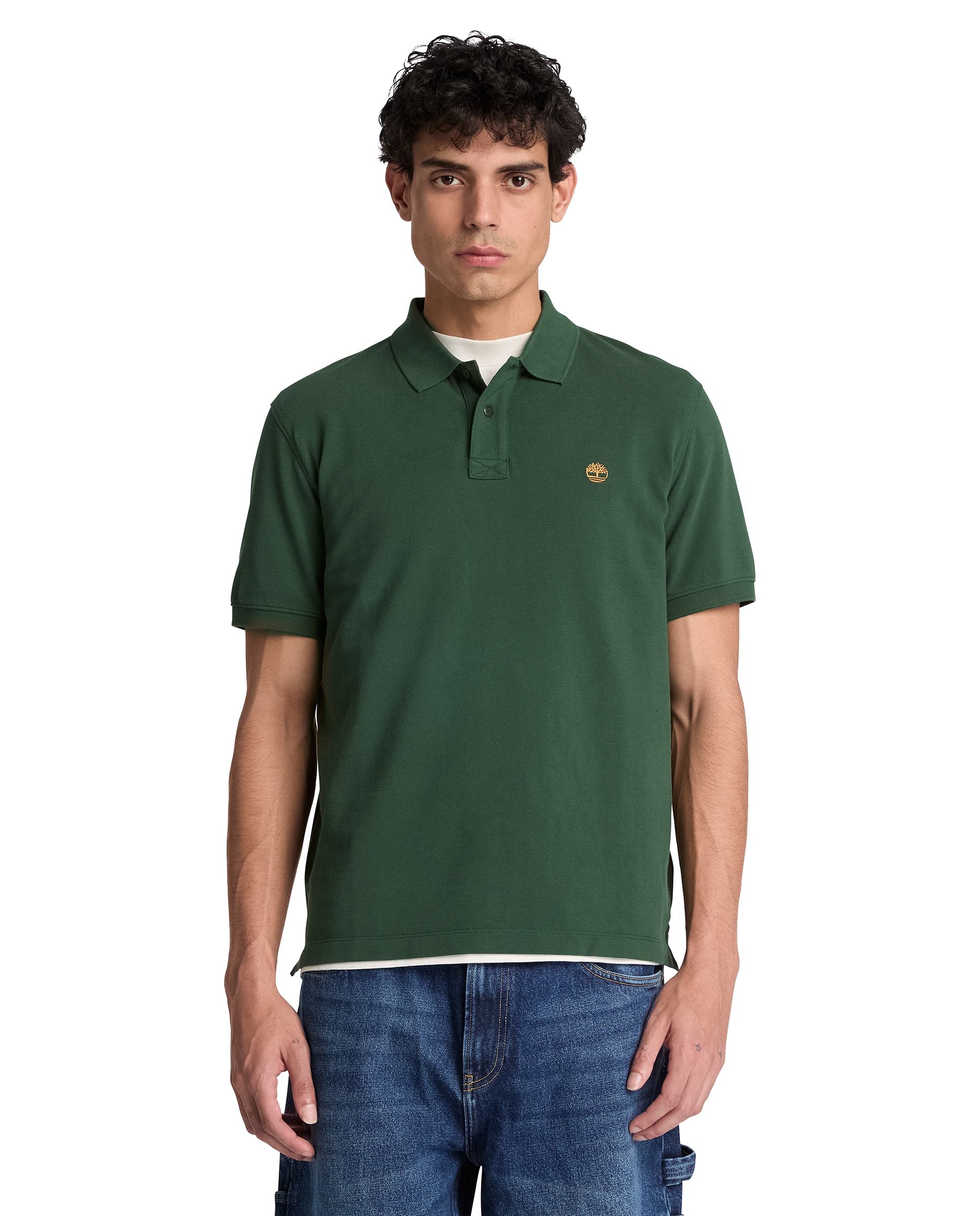 Imagen 0 de Polo de hombre de manga corta millers river Verde oscuro