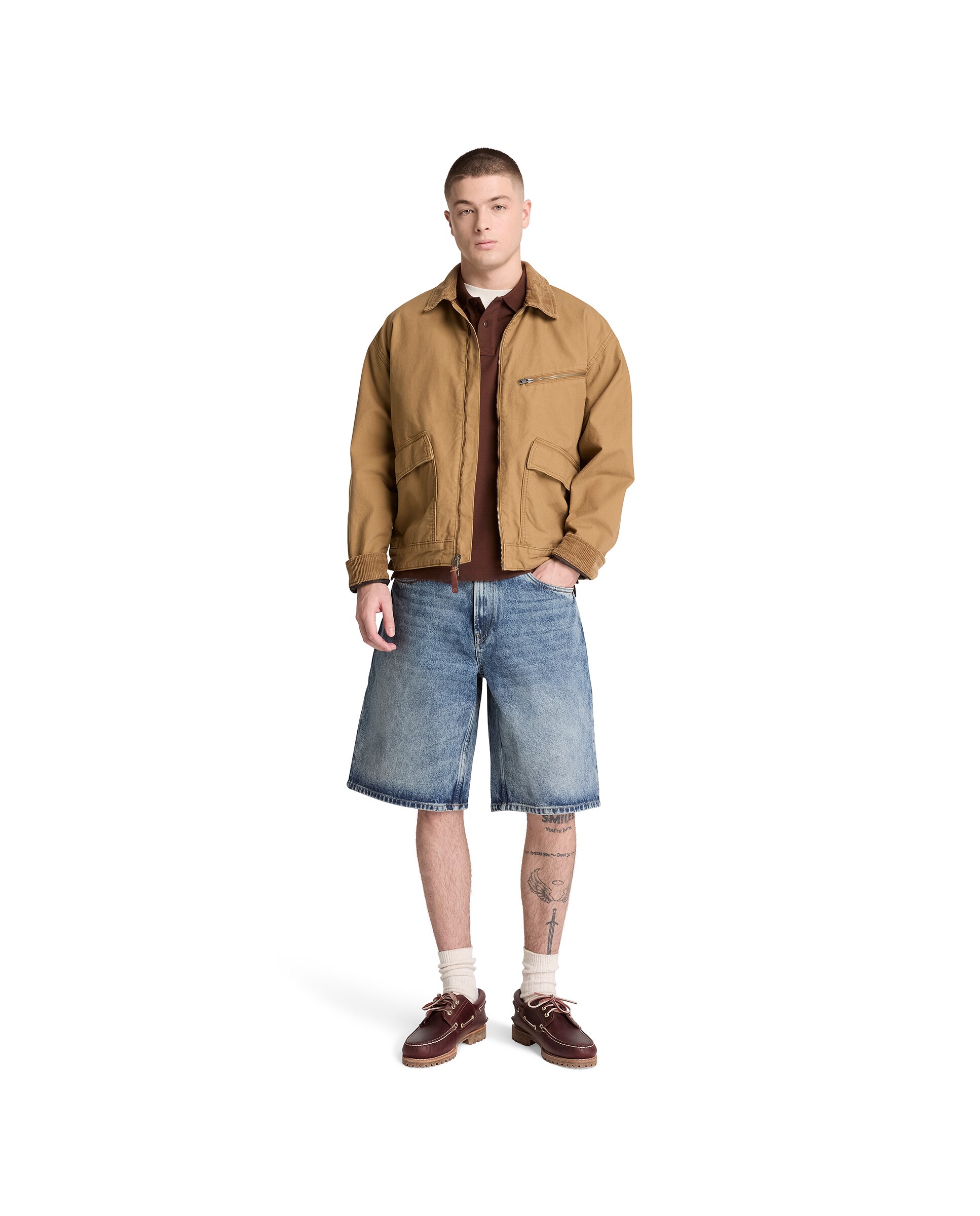 Polo de hombre de manga corta millers river - Timberland - Marrón Marrón-2