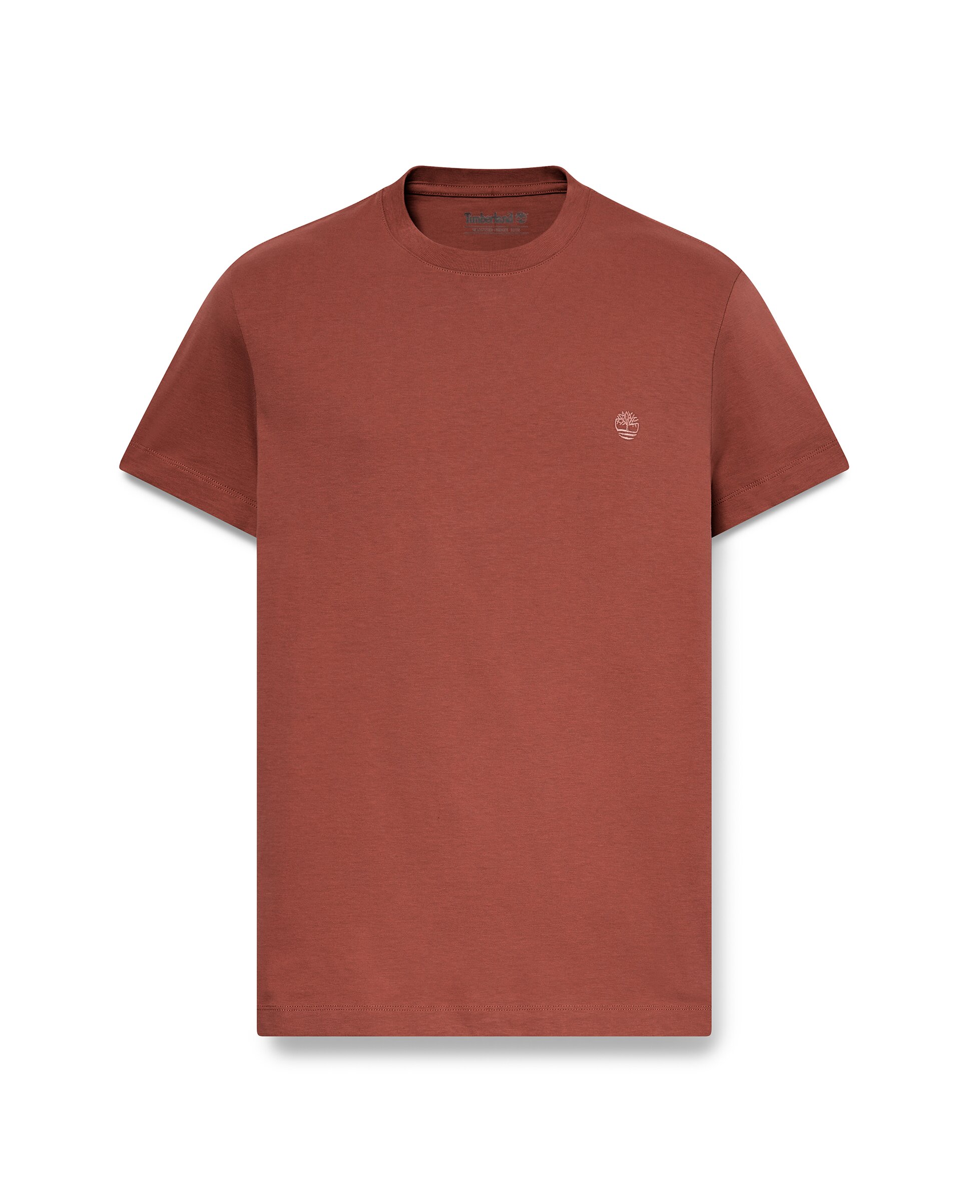 Camiseta de hombre de manga corta y corte entallado dunstan river - Timberland - Rojo Teja Rojo Teja-5