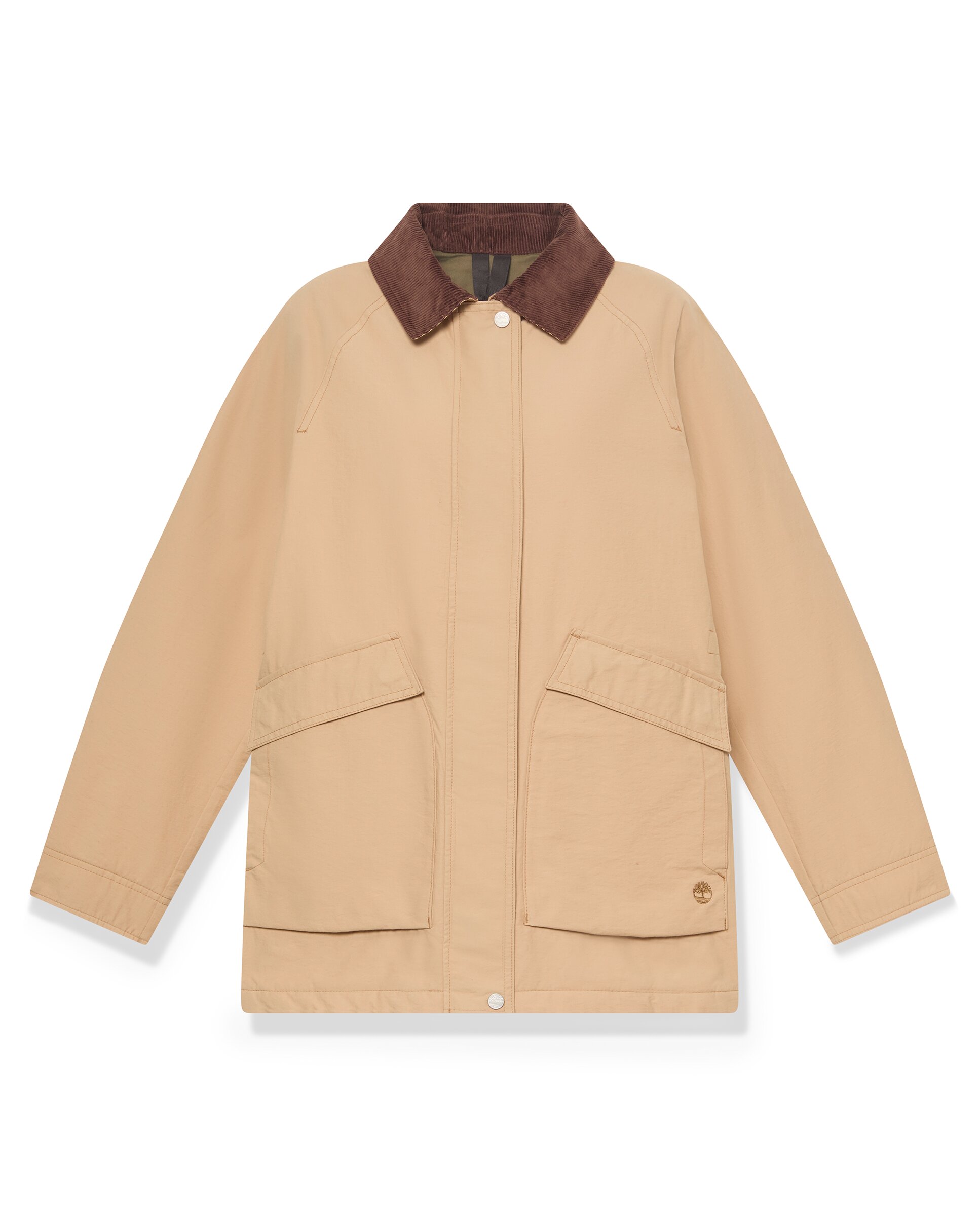 Imagen 6 de Abrigo de lona de mujer impermeable e hidrófugo wenham - Timberland - Marrón claro Marrón claro