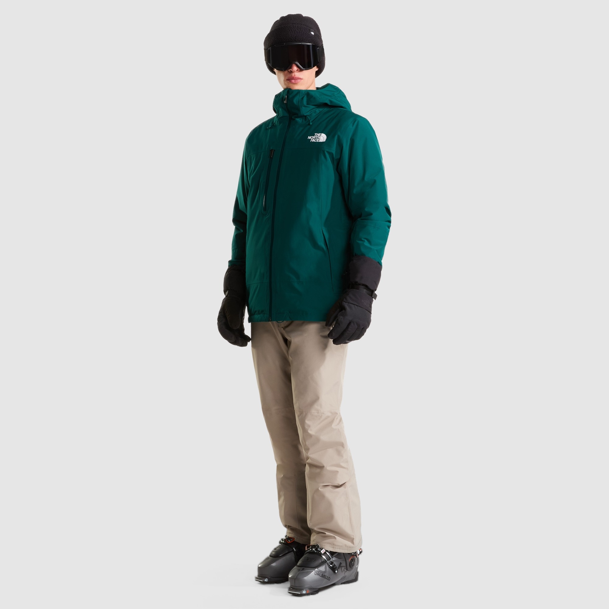 Imagen 2 de Chaqueta de esquí de hombre Descendit The North Face - Verde / Azul marino Verde / Azul marino