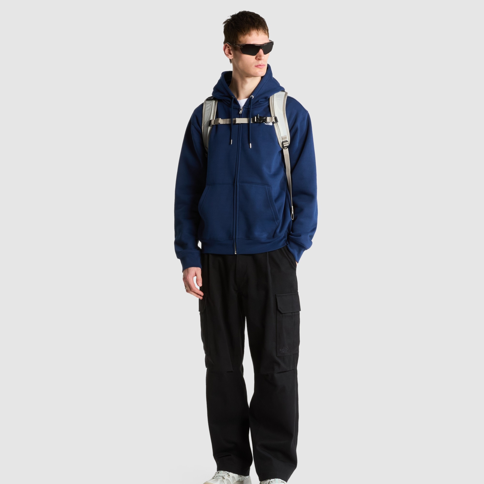 Imagen 2 de Sudadera con capucha y cremallera completa para hombre TNF™ Essential Simple Dome The North Face - Azul marino Azul marino