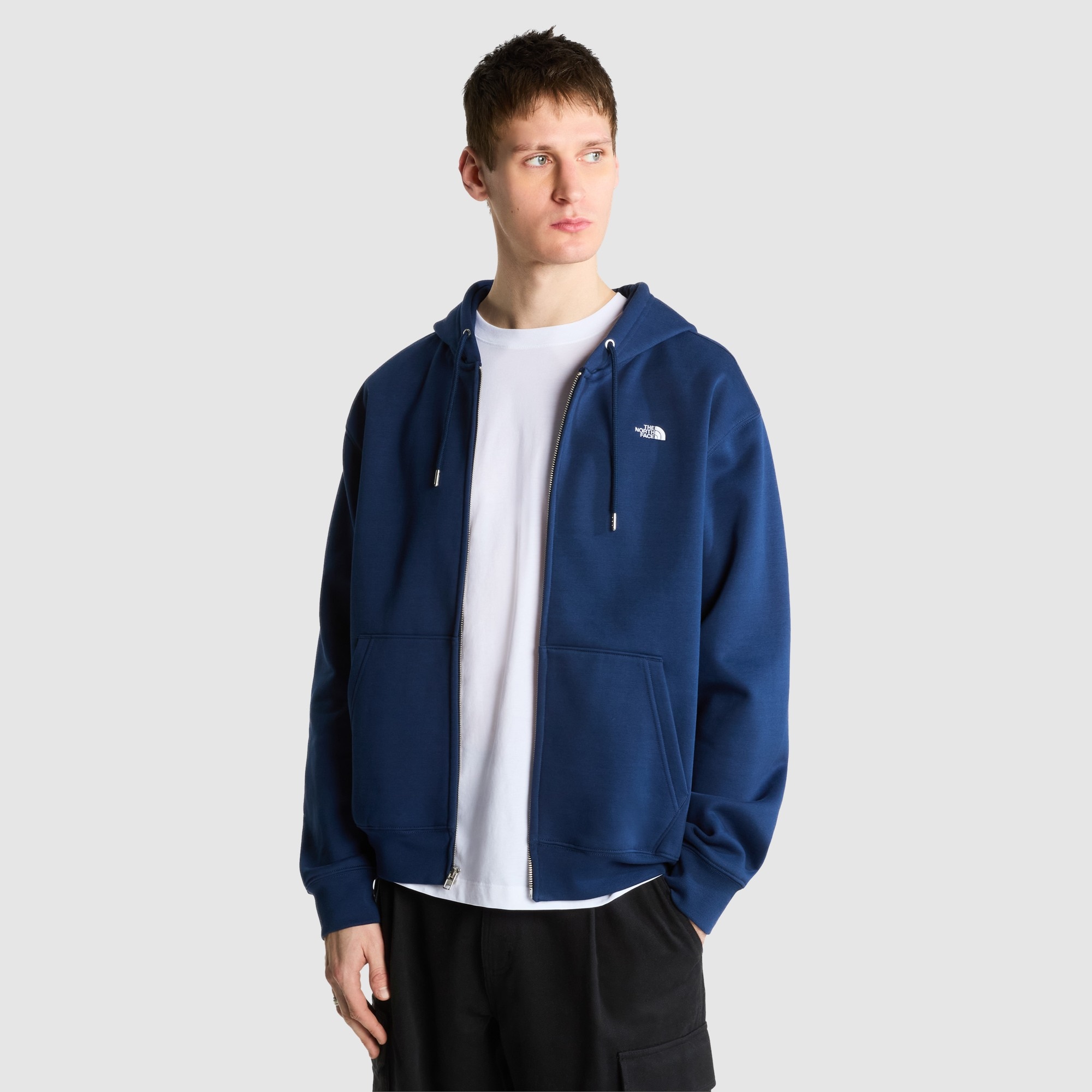 Imagen 4 de Sudadera con capucha y cremallera completa para hombre TNF™ Essential Simple Dome The North Face - Azul marino Azul marino
