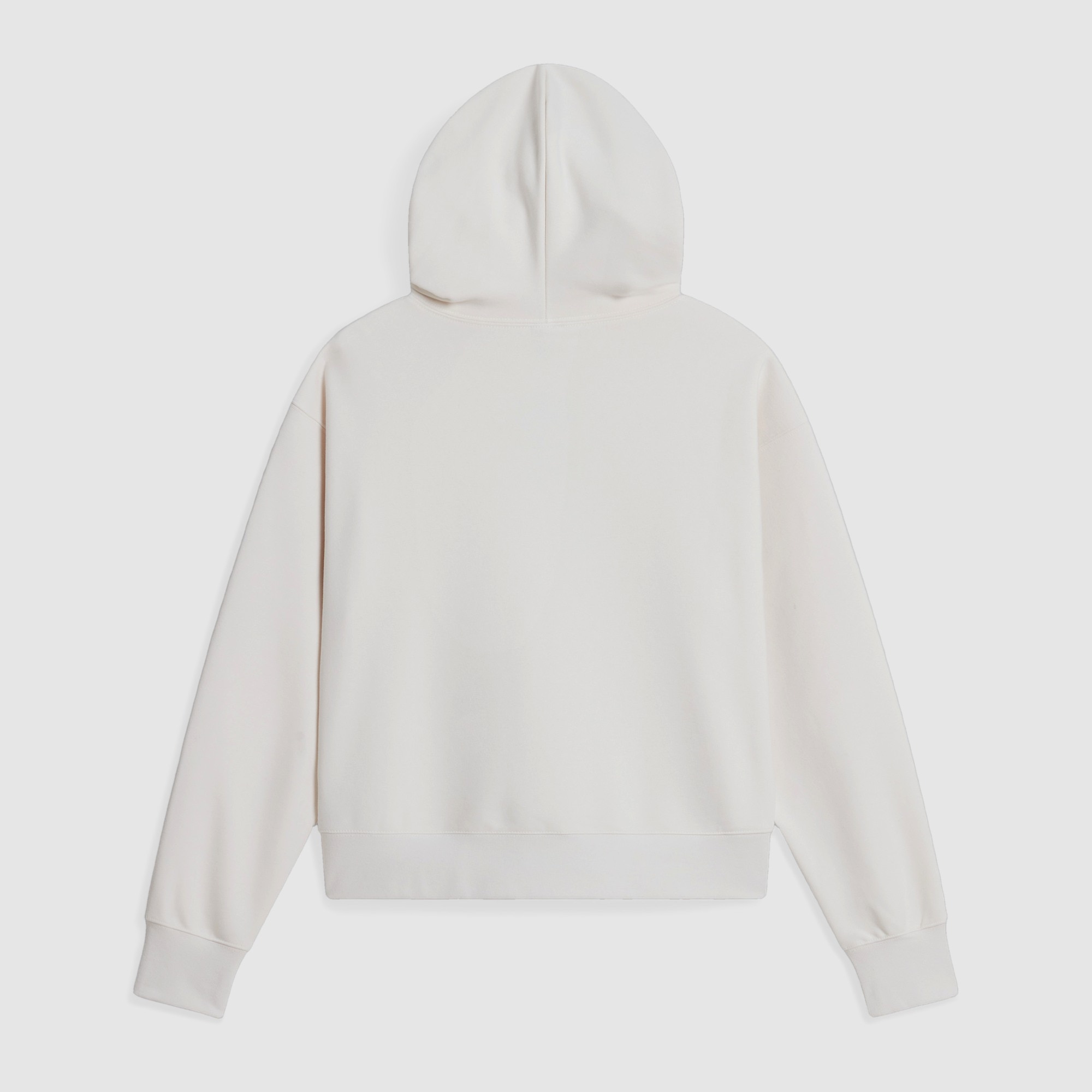 Imagen 6 de Sudadera con capucha de corte recto y holgado con cuello redondo para mujer TNF™ Essential para mujer The North Face - Blanco Blanco