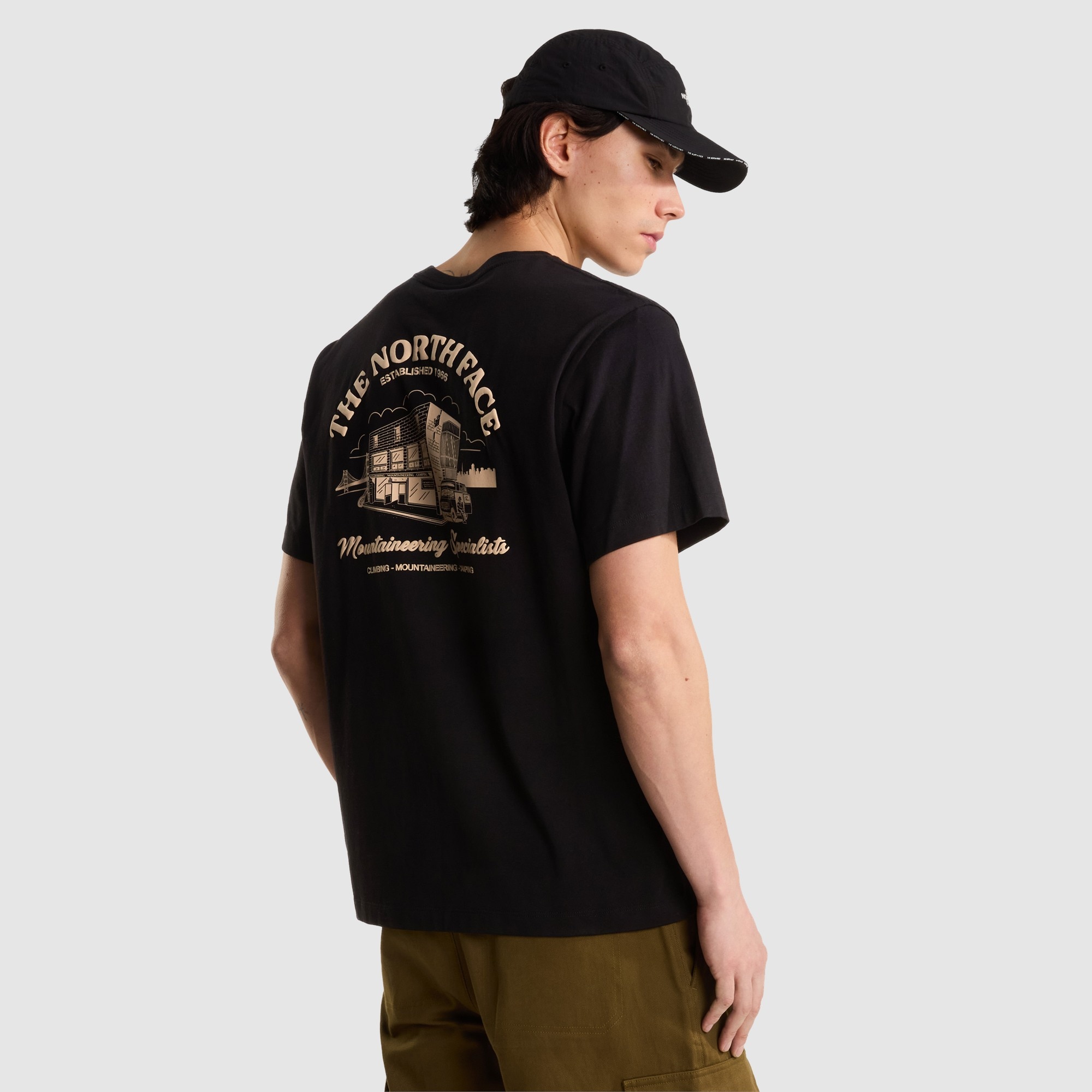 Camiseta holgada con estampado gráfico unisex OG StoreThe North Face - Negro Negro-1