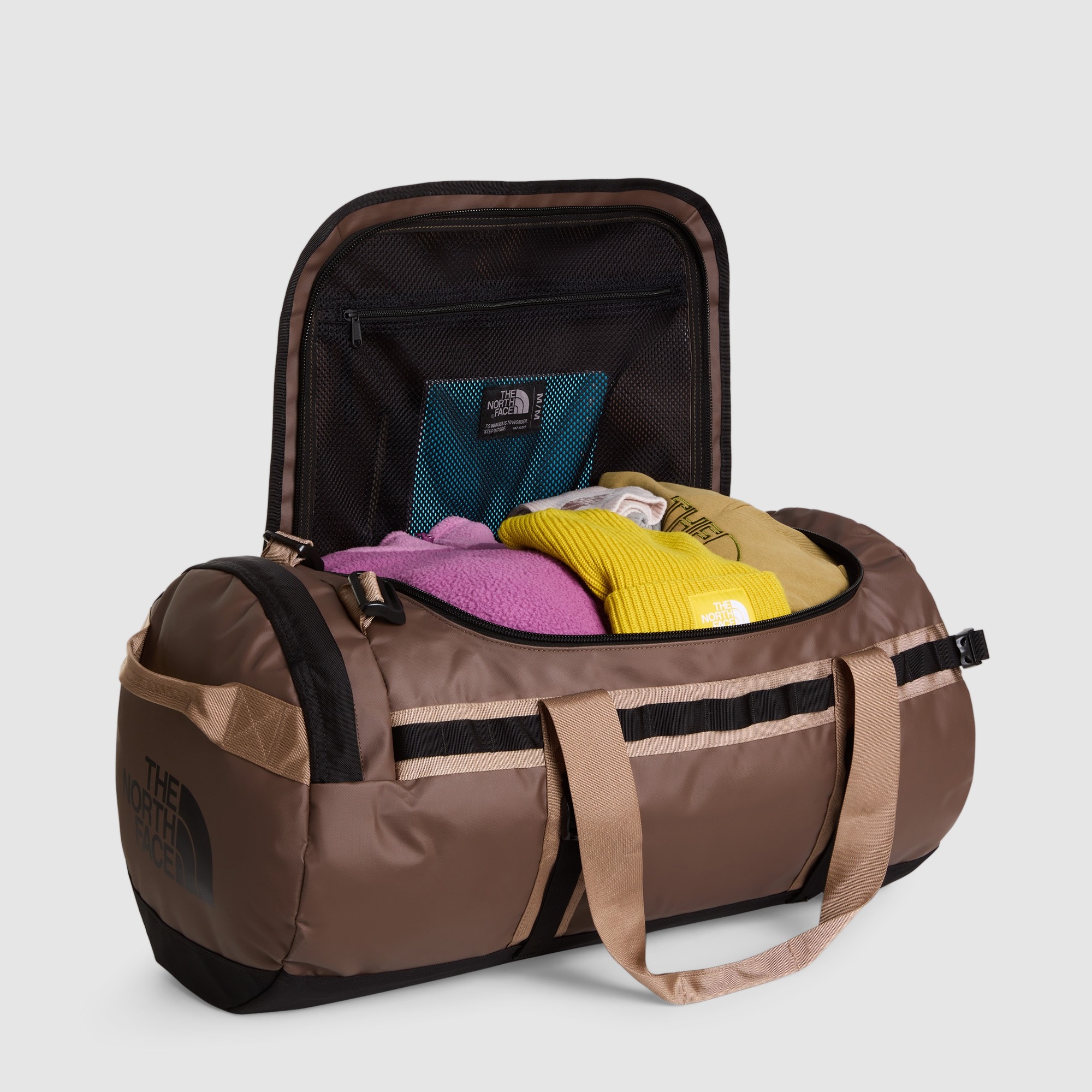 Bolsa de deporte unisex Base Camp Duffel - M The North Face - Marrón oscuro Marrón oscuro-6