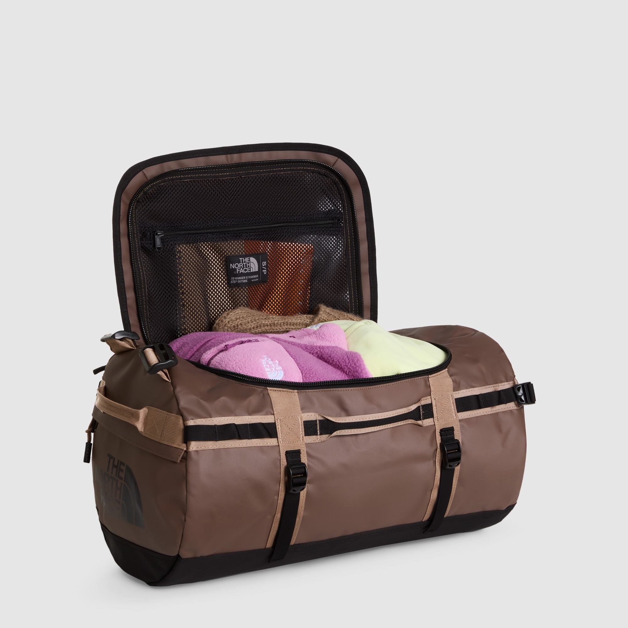 Bolsa de deporte unisex Base Camp Duffel - S The North Face - Marrón oscuro Marrón oscuro-4