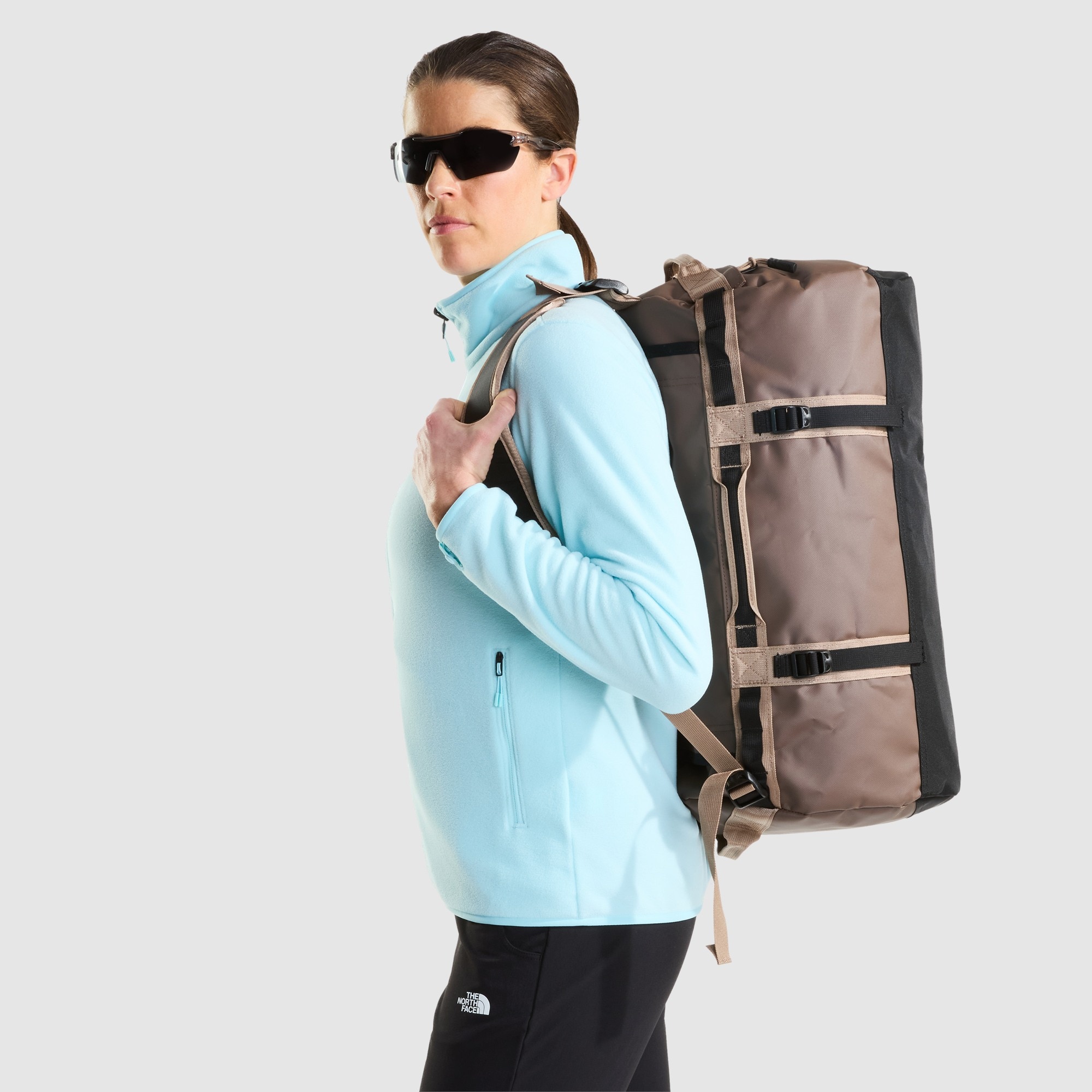 Bolsa de deporte unisex Base Camp Duffel - S The North Face - Marrón oscuro Marrón oscuro-5