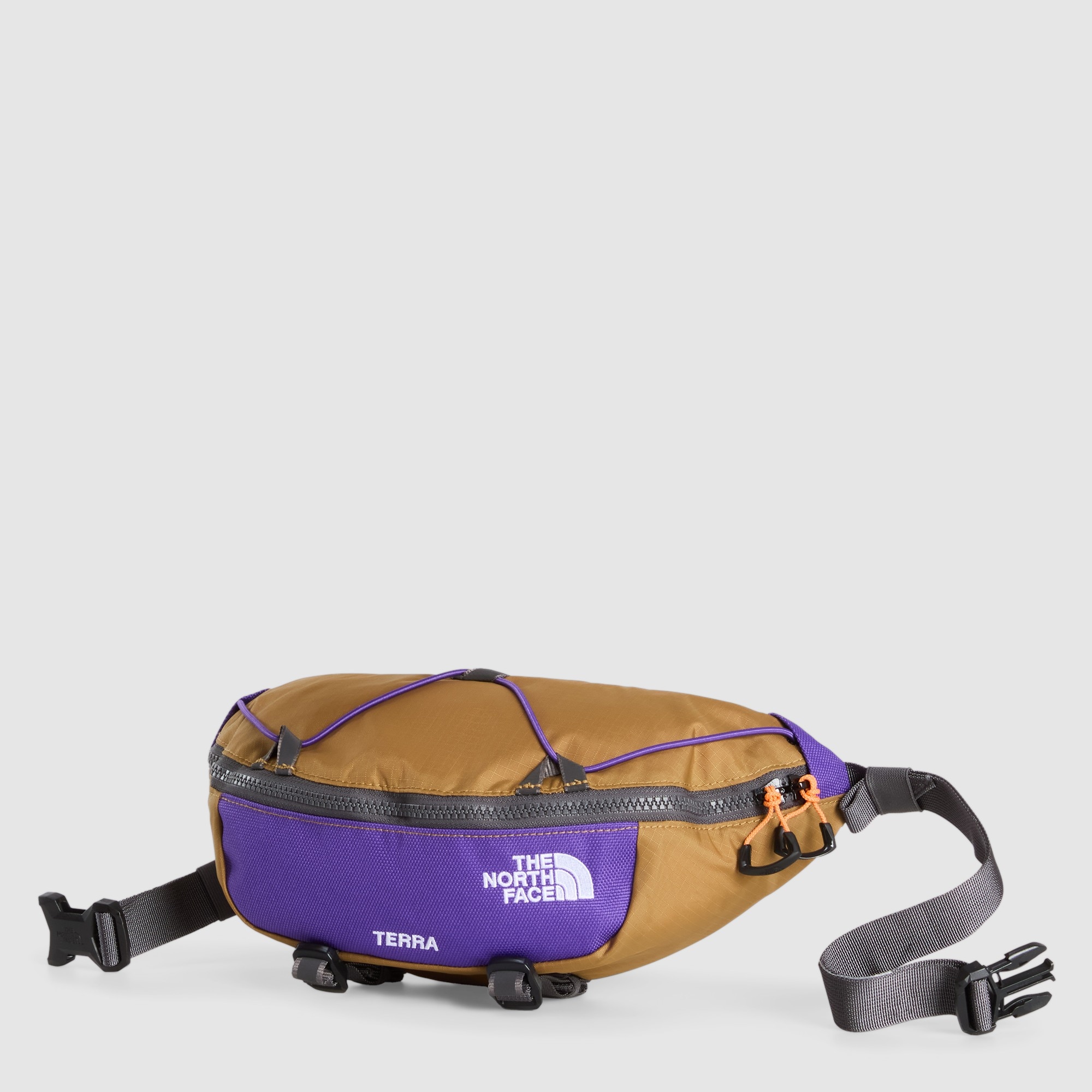 Riñonera unisex Terra de 3 litros The North Face - Azul Marrón-3