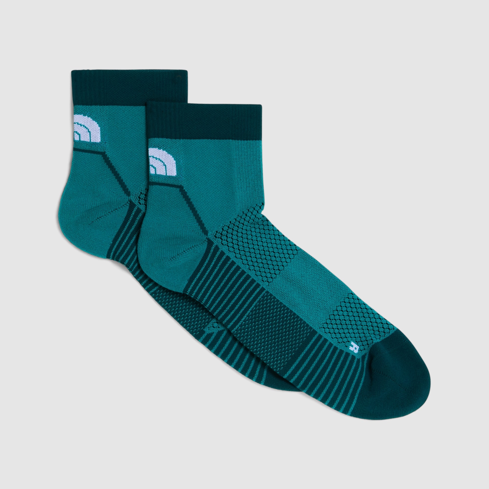 Imagen 1 de Calcetines de 1/4 unisex Trail Run The North Face Verde / Azul marino