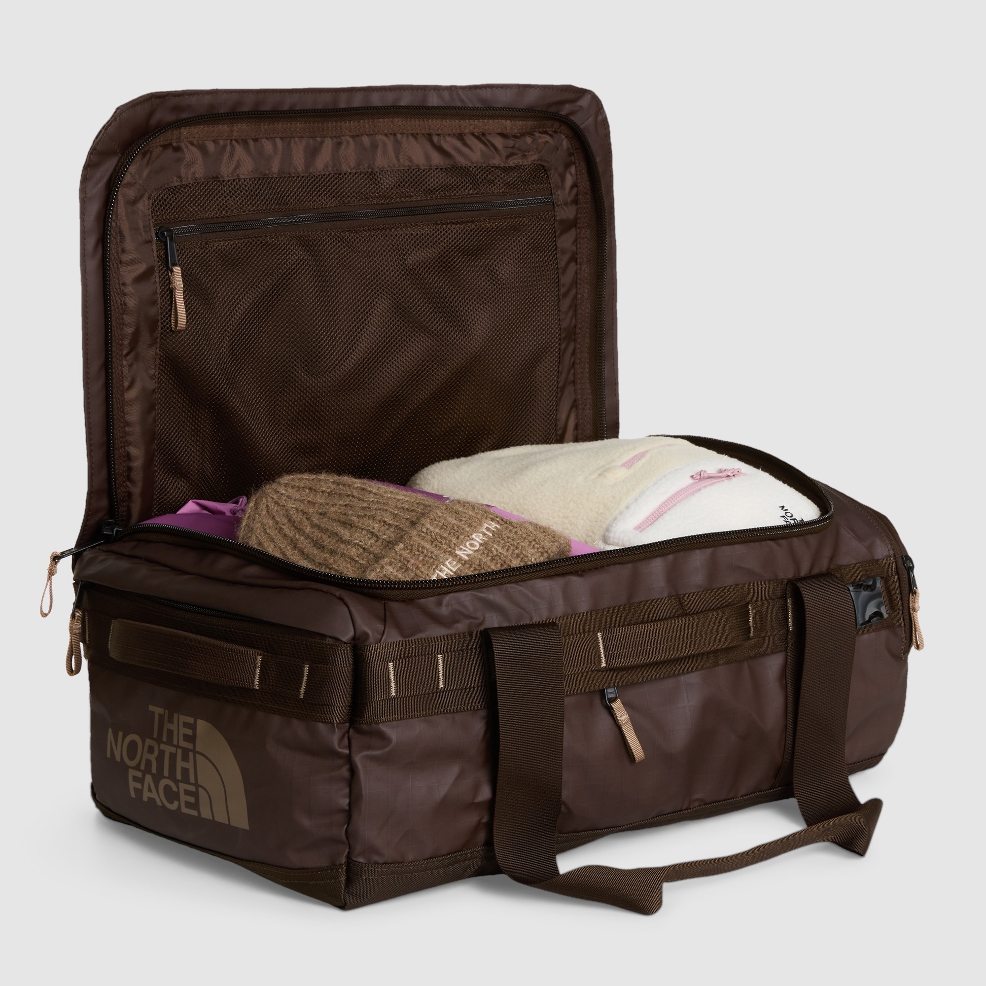 Bolsa de deporte unisex Base Camp Duffle V The North Face - Marrón oscuro Marrón oscuro-6