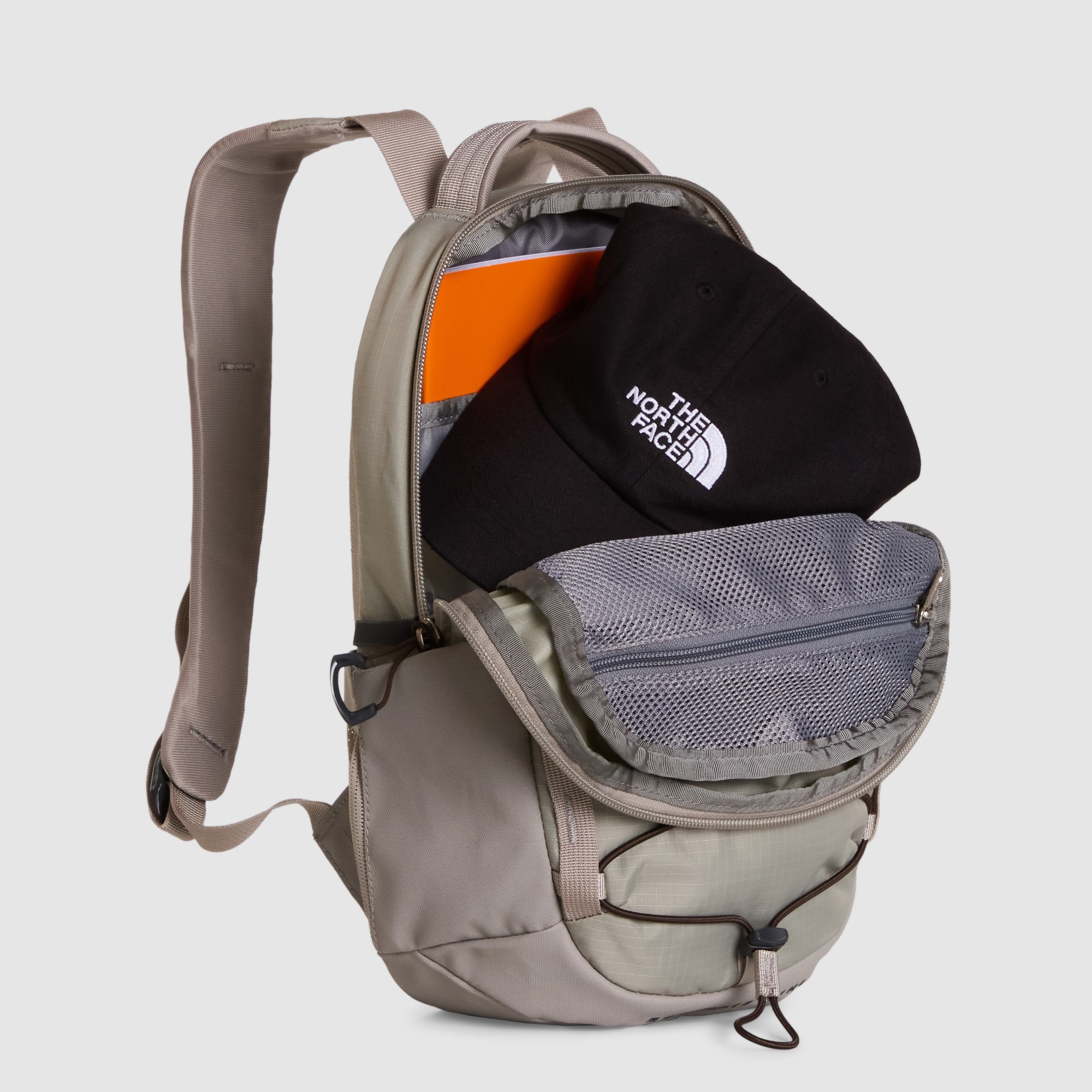 Minimochila unisex Borealis The North Face - Gris Gris-5