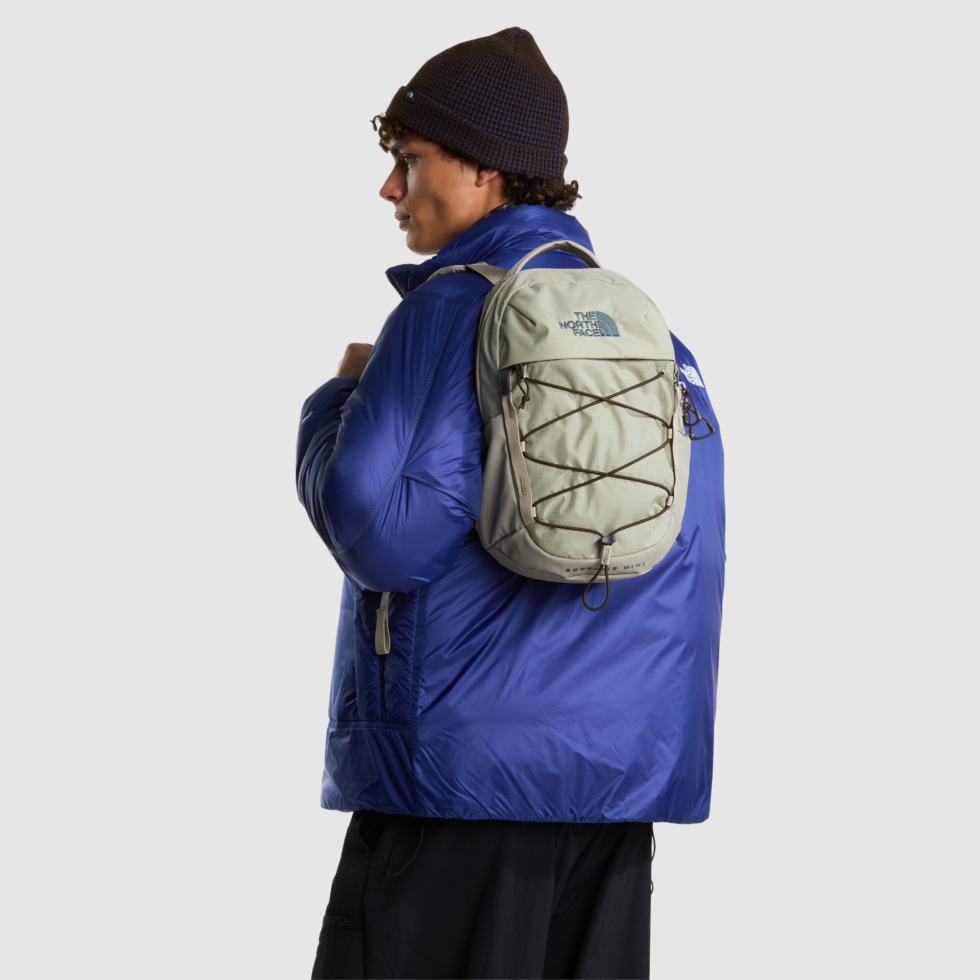 Minimochila unisex Borealis The North Face - Gris Gris-6