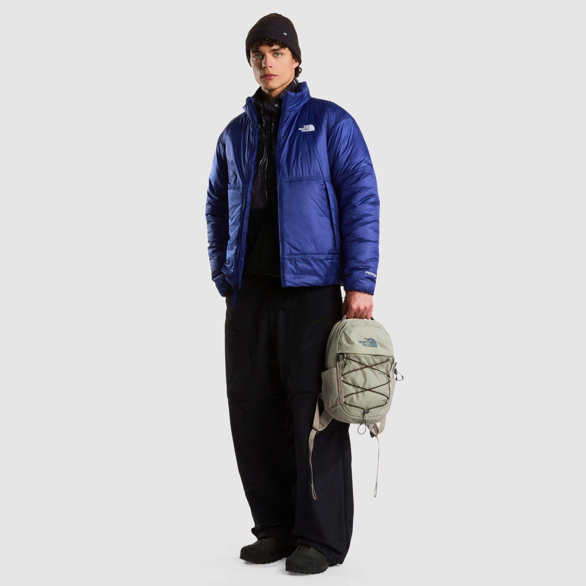 Minimochila unisex Borealis The North Face - Gris Gris-8