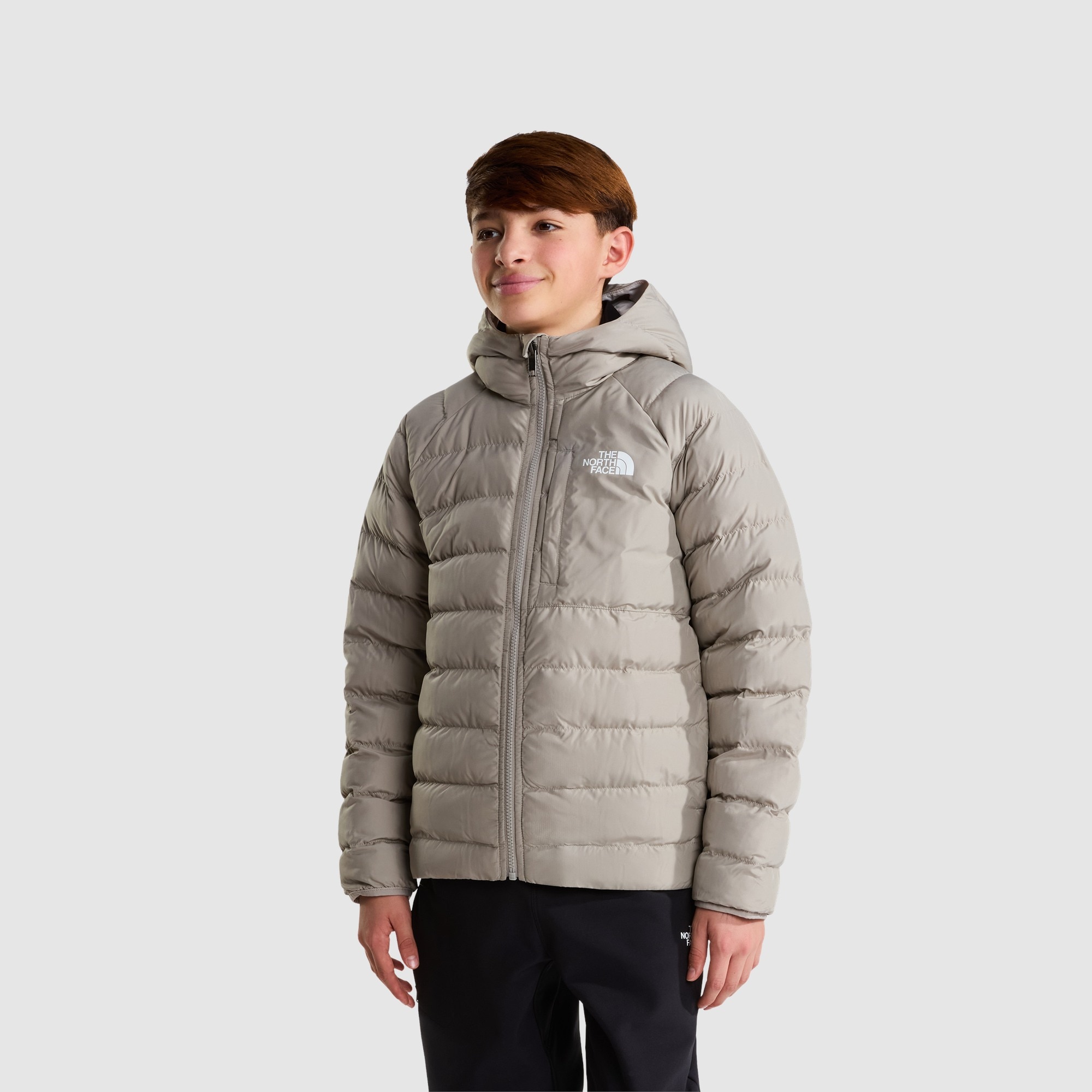 Chaqueta reversible para niño Perrito The North Face - Gris Gris-1