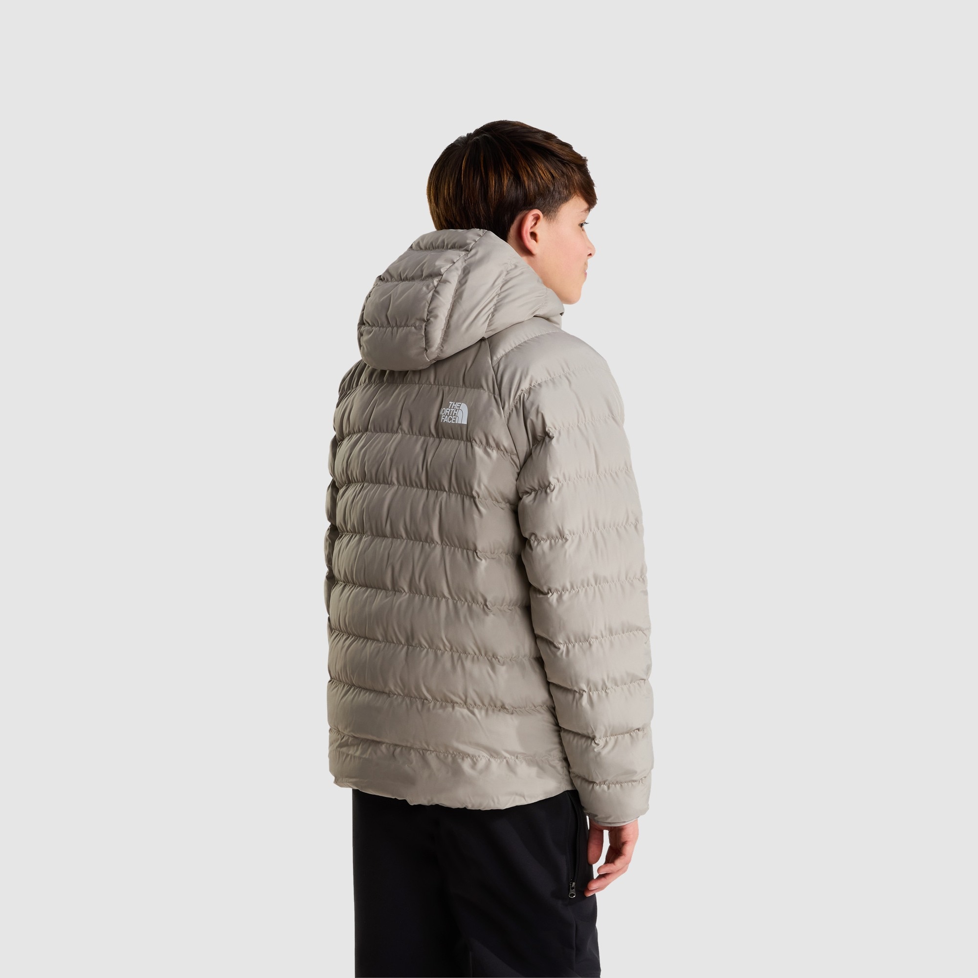 Chaqueta reversible para niño Perrito The North Face - Gris Gris-4