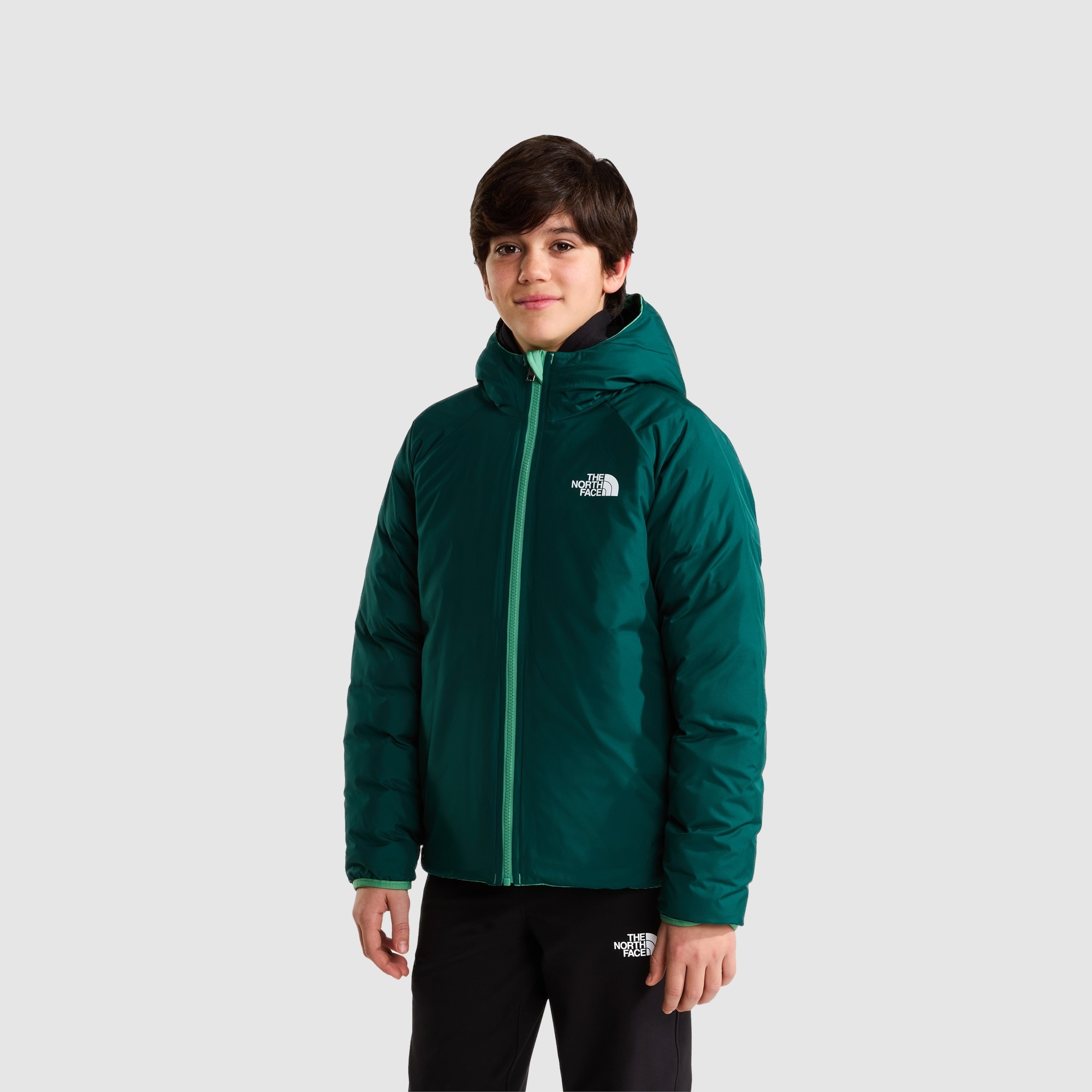 Chaqueta reversible para niño Perrito The North Face - Verde claro Verde claro-2