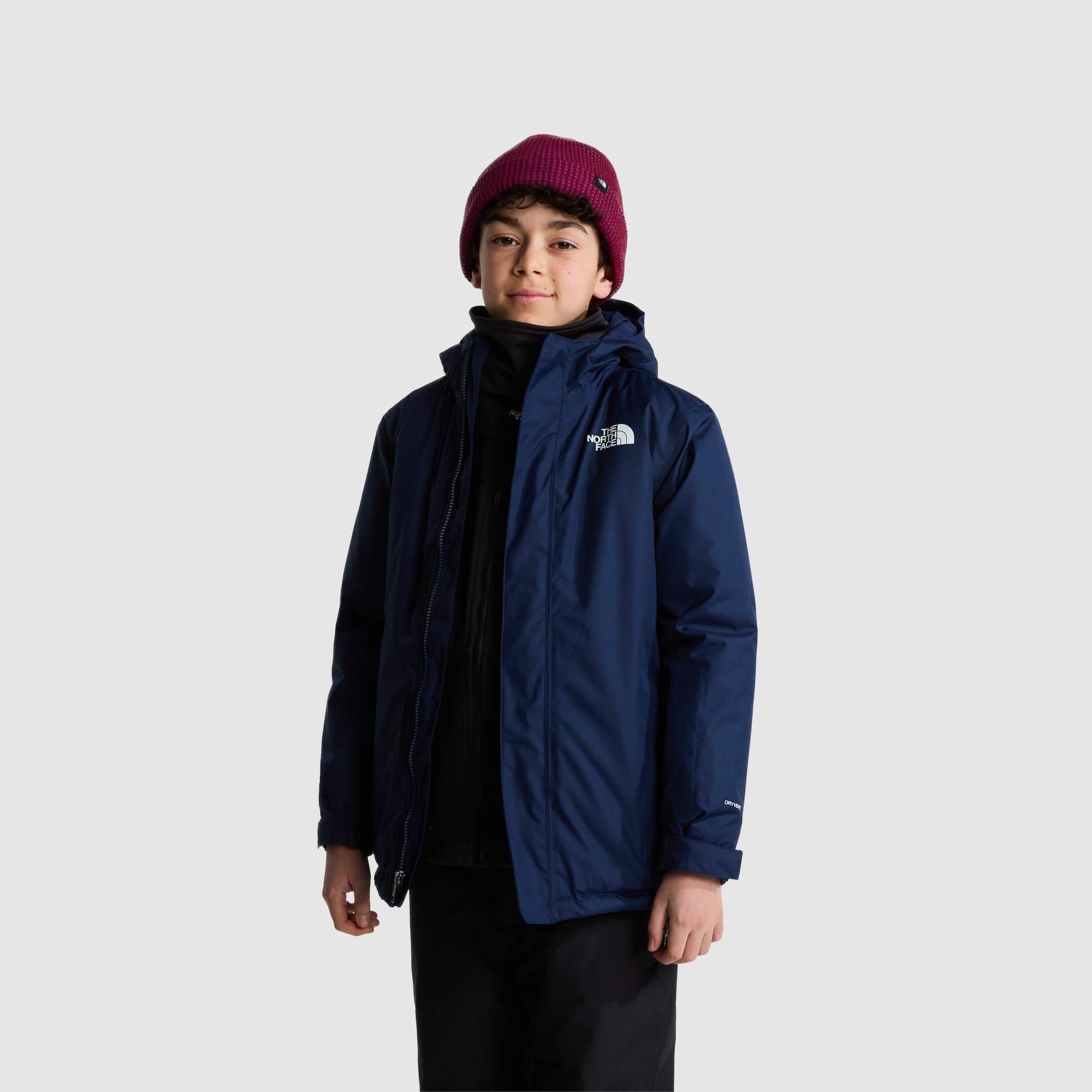 Chaqueta de niños Snowquest The North Face - Azul marino Azul marino-4