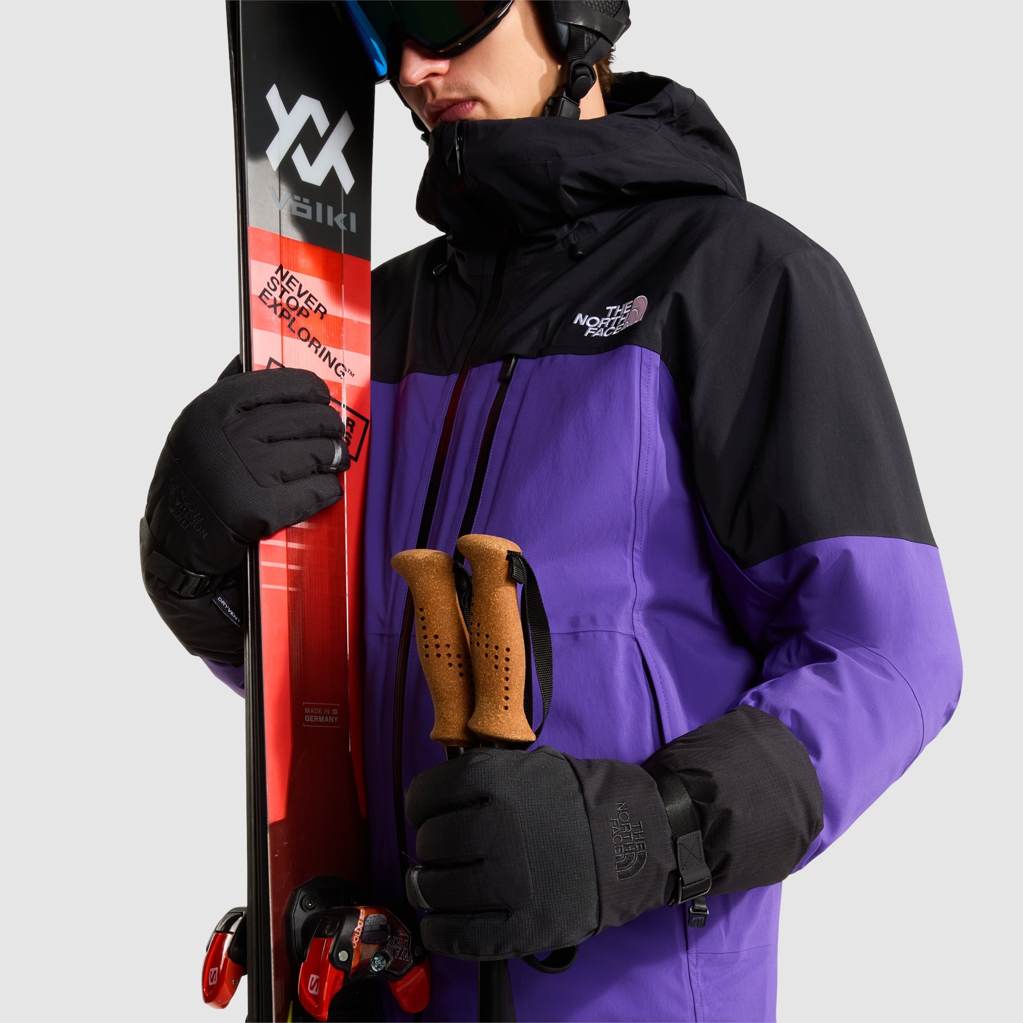 Imagen 5 de Guantes unisex Montana The North Face - Negro Negro