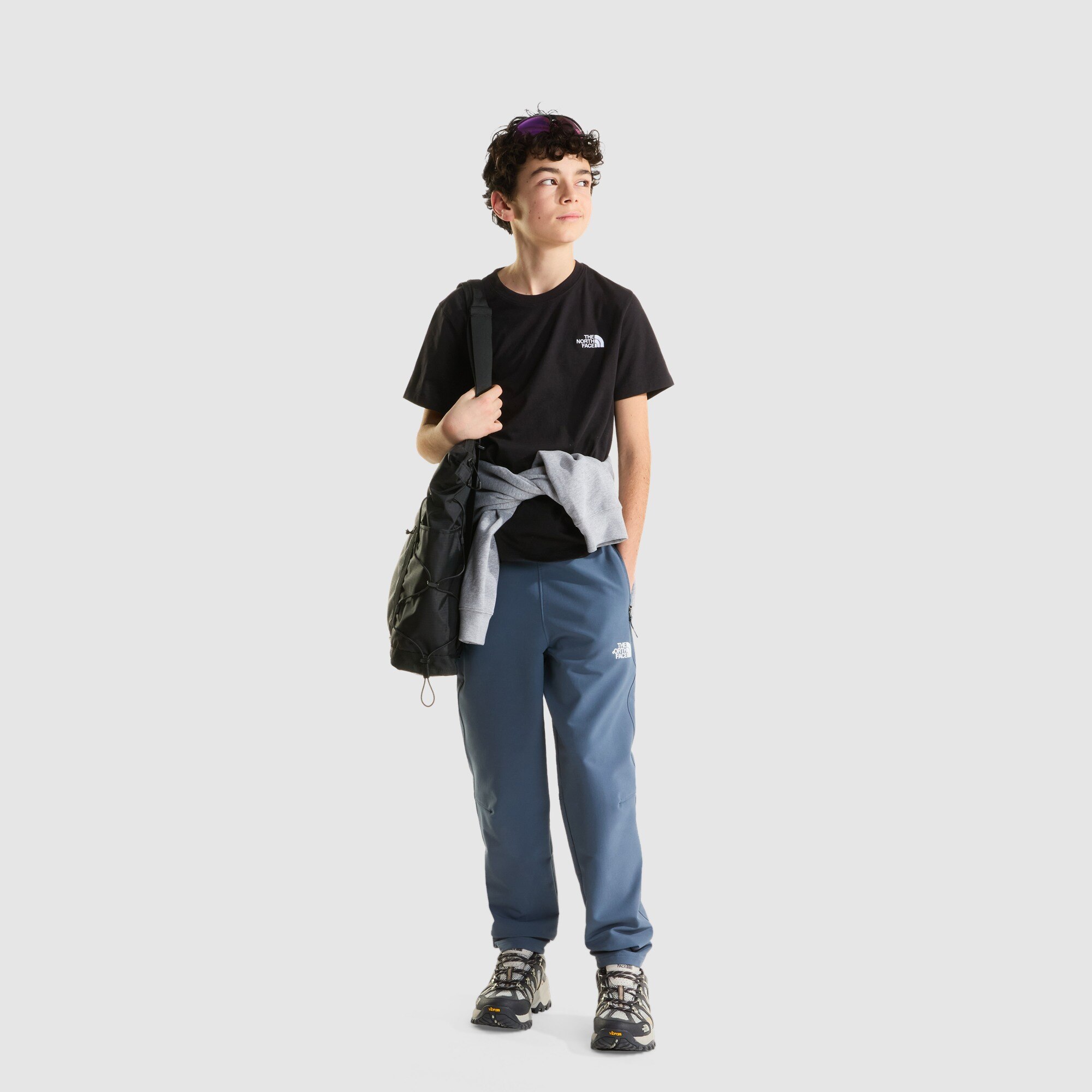 Camiseta Evolution Simple Dome para niño The North Face - Negro Negro-2