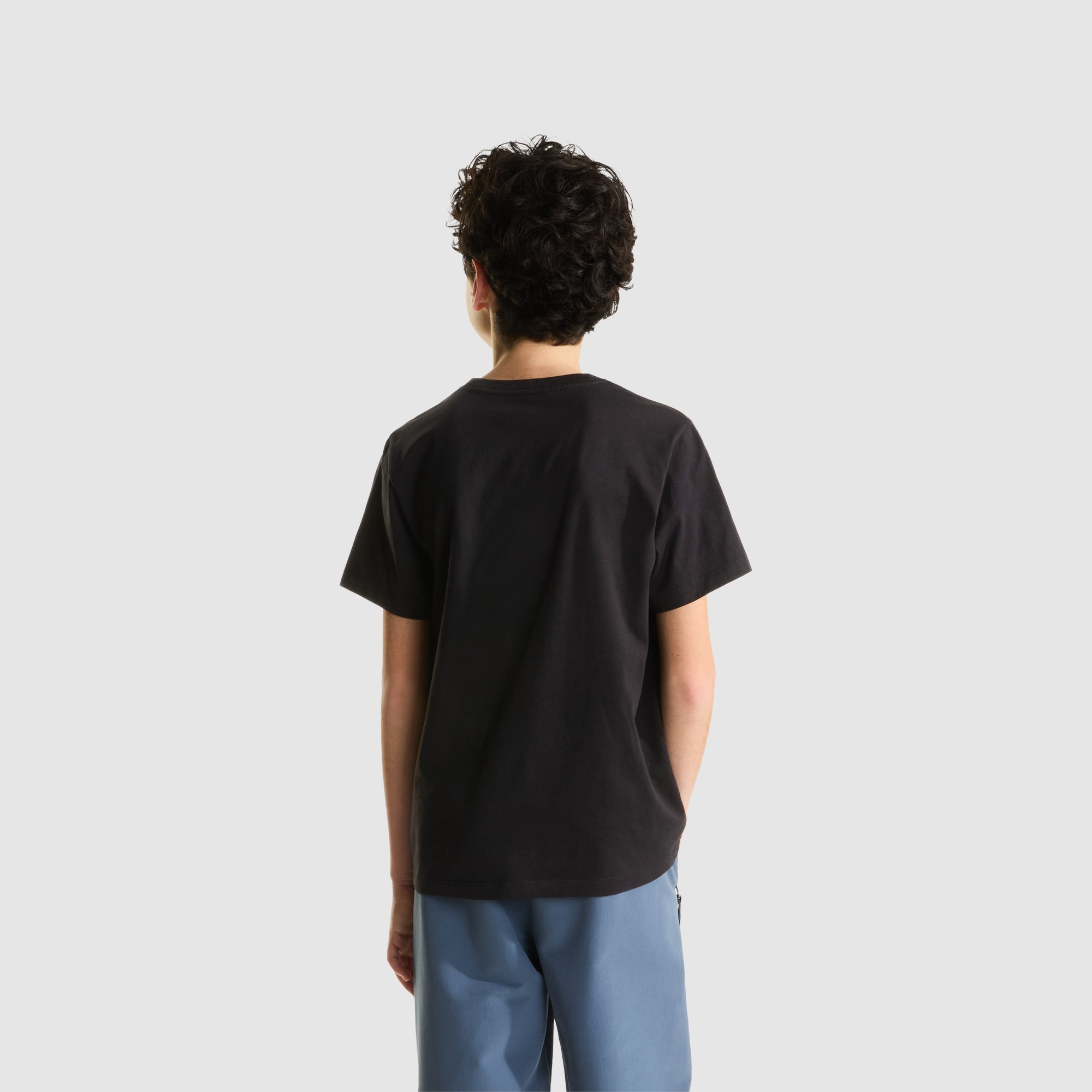 Camiseta Evolution Simple Dome para niño The North Face - Negro Negro-3